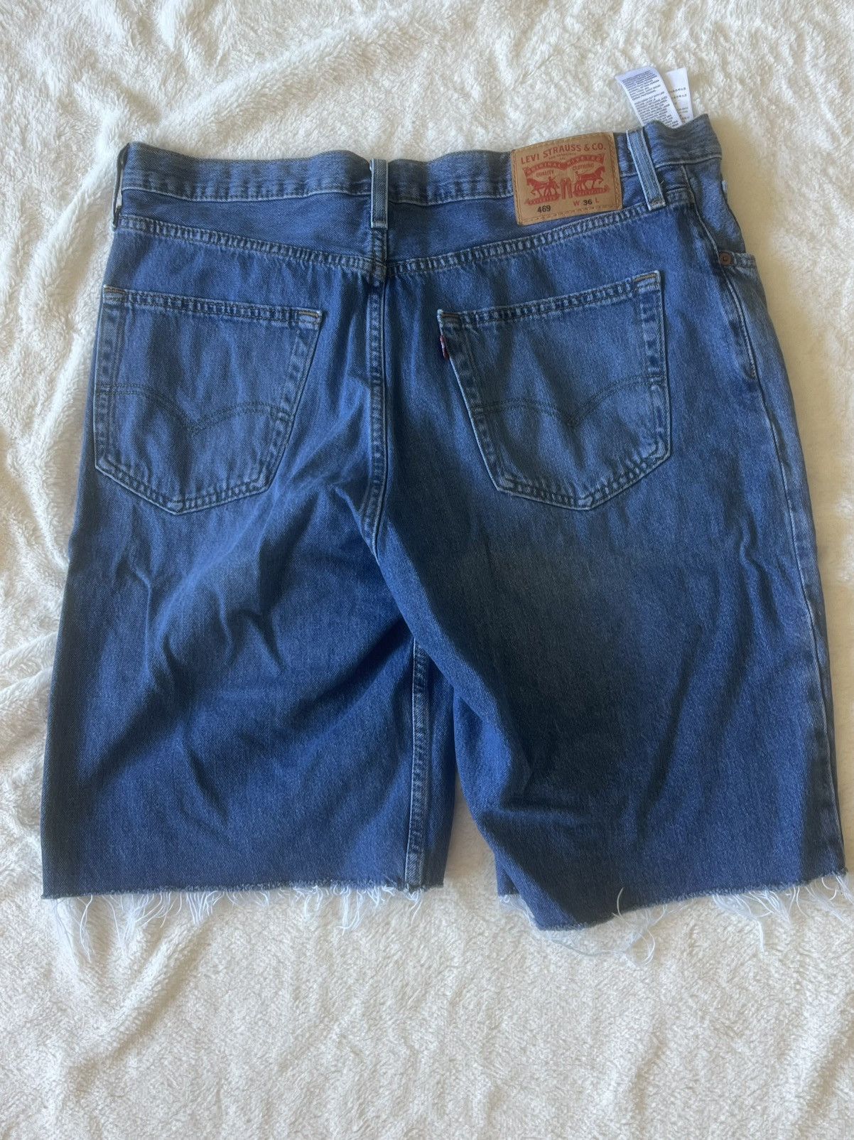 Levi's × Vintage Levi’s distressed Jorts Size US 36 / EU 52 - 6 Thumbnail