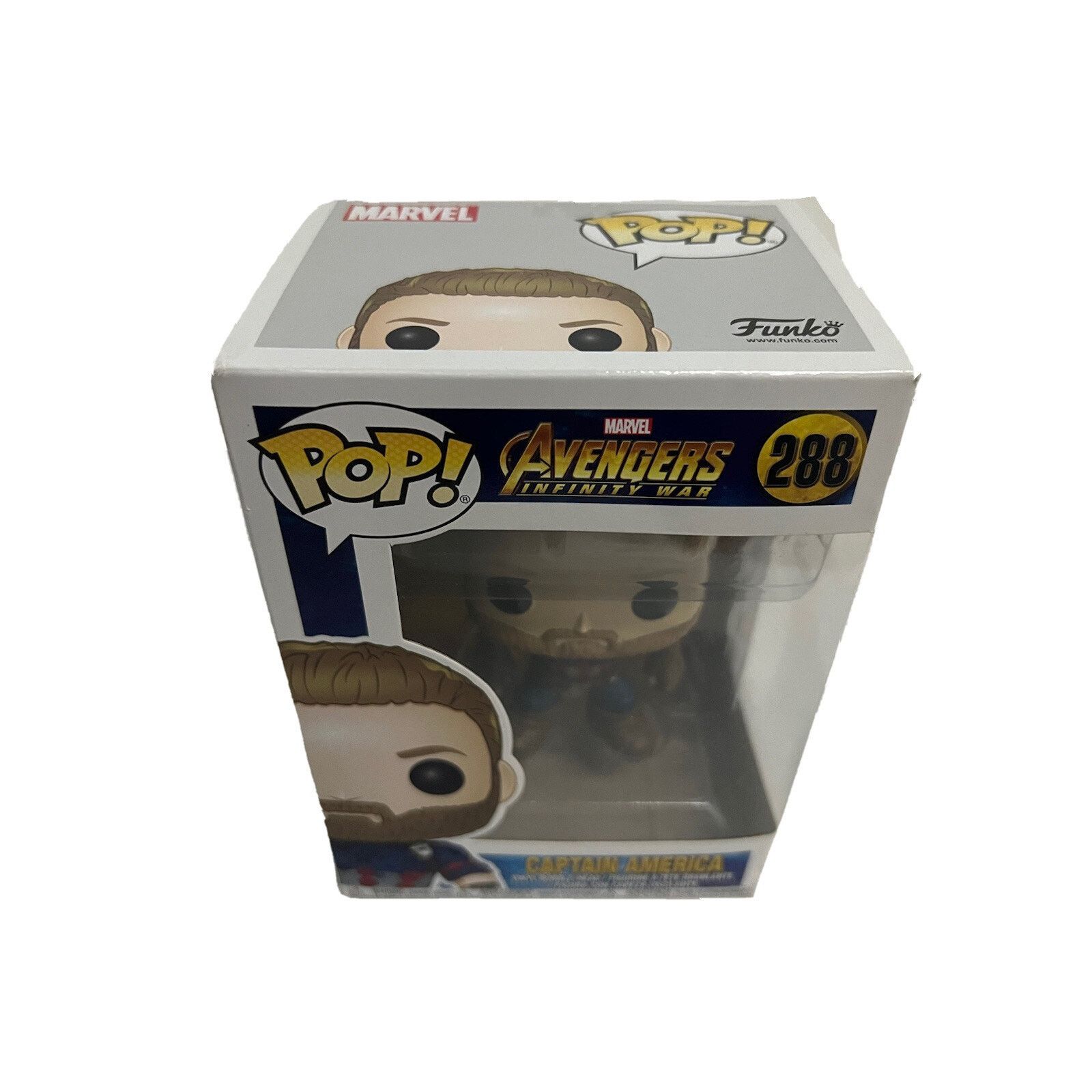 Marvel Comics Funko Pop Marvel #288 Avengers Infinity War Captain America Size ONE SIZE - 4 Thumbnail