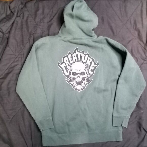 Other Creature Skateboarding Skull Hoodie Sweatshirt Size US XL / EU 56 / 4 - 5 Thumbnail
