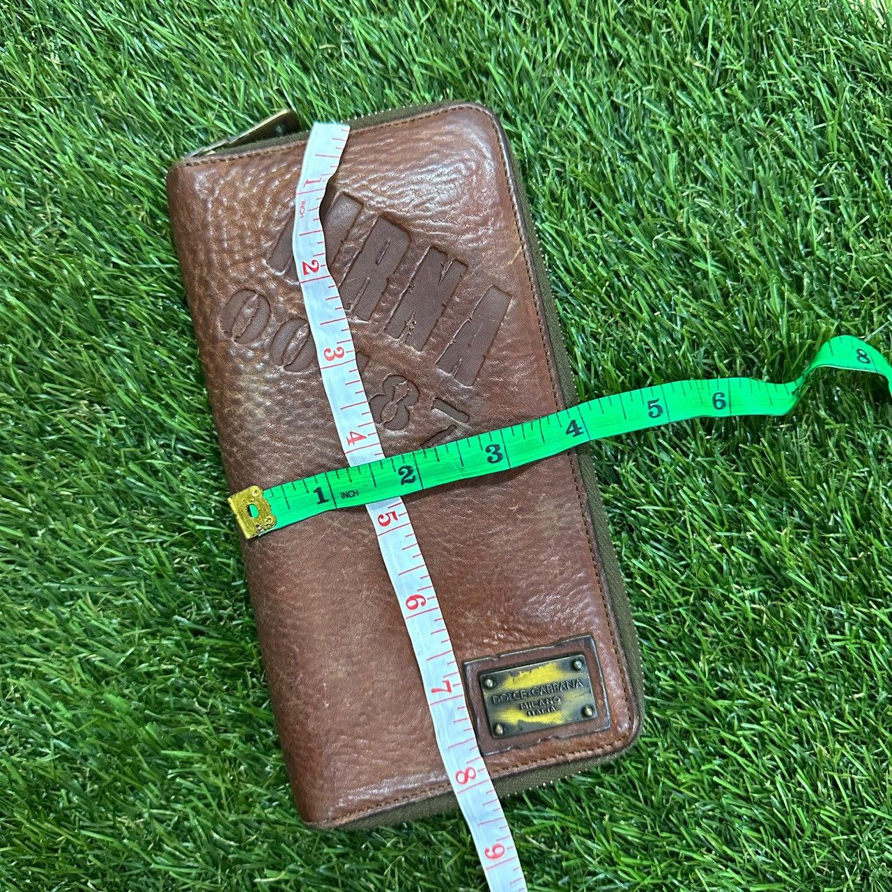Dolce & Gabbana Dolce & Gabbana Milano Brown Leather Zip-Around Wallet Size ONE SIZE - 11 Thumbnail