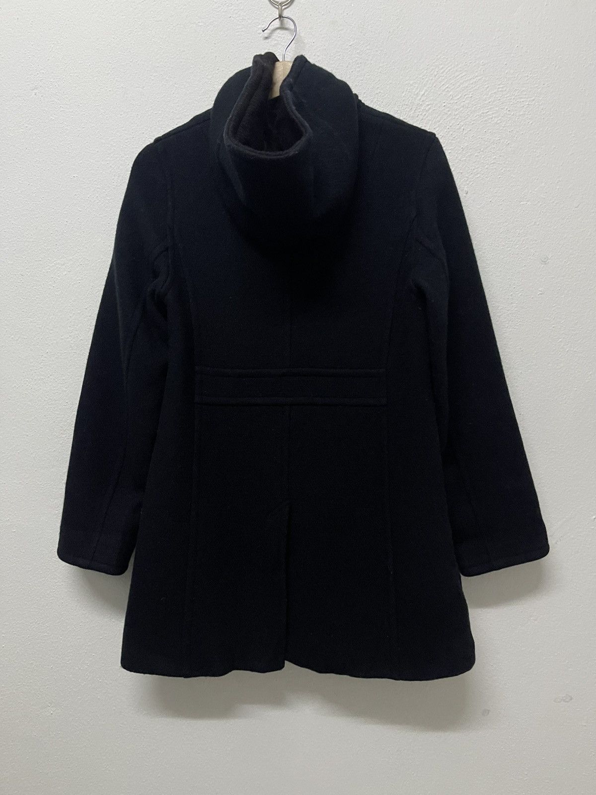 Sunao Kuwahara 2000s SUNAOKUWAHARA ISSEY MIYAKE GARIWOOL HOODIE COAT WOMEN Size S / US 4 / IT 40 - 2 Thumbnail