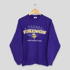 Vintage Reebok Minnesota Vikings NFL Stitched Logo Sweater 