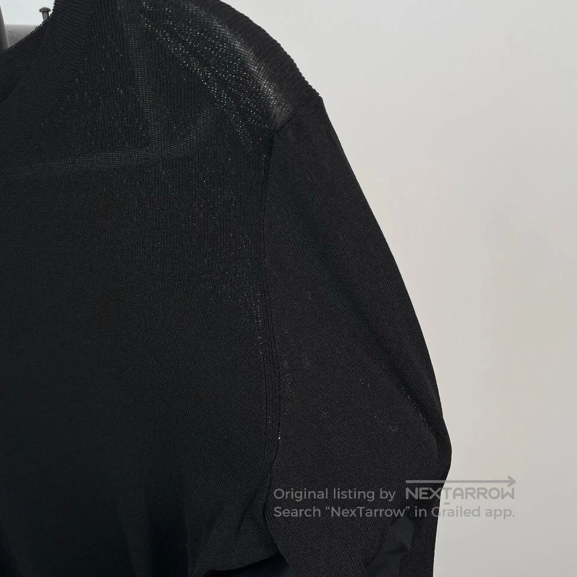 Chanel Chanel Black Irregular Knit Dress. Size S / US 4 / IT 40 - 9 Thumbnail