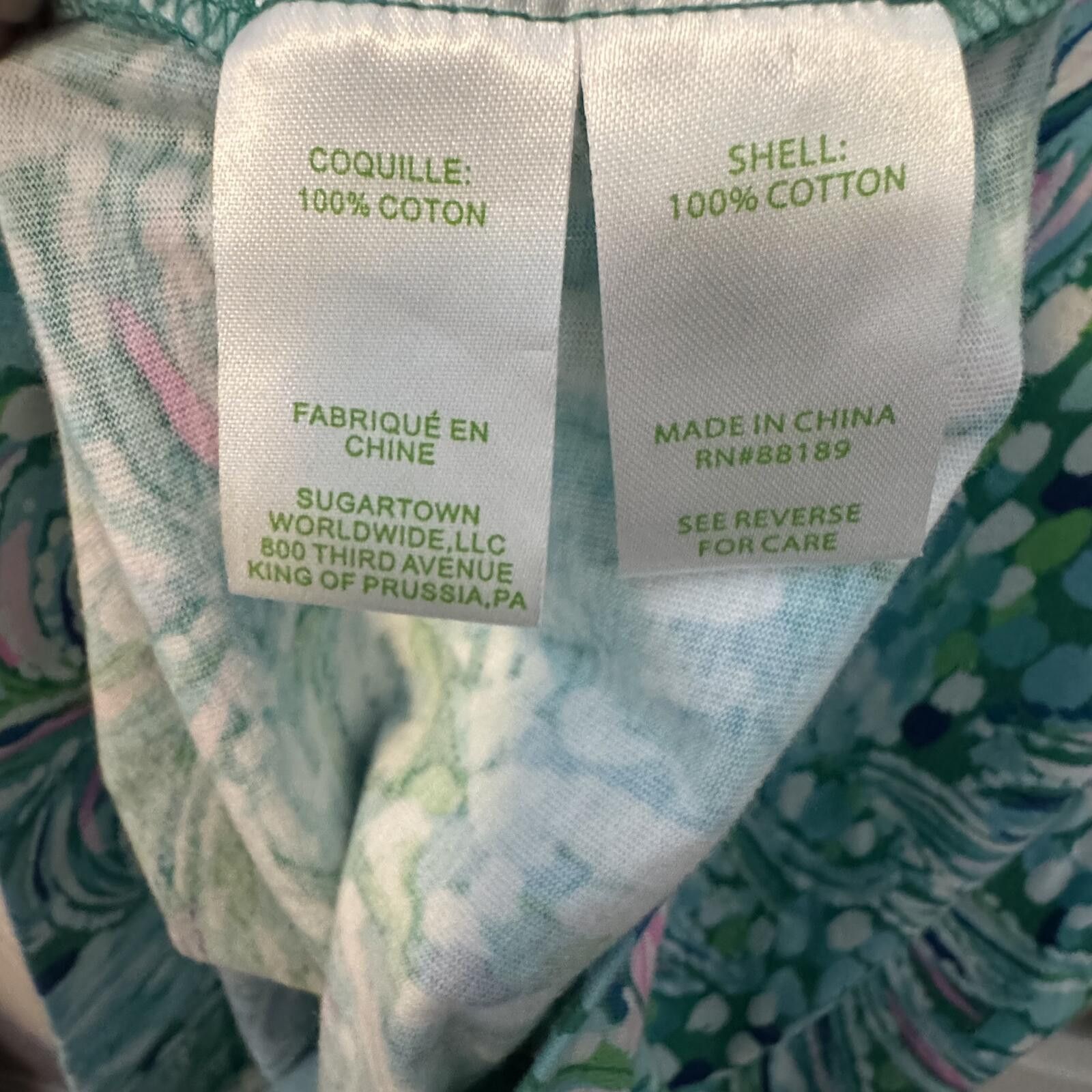 Other Lilly Pulitzer Davie Shift -Small "Emerald Isle Pineapple" Size S / US 4 / IT 40 - 5 Thumbnail