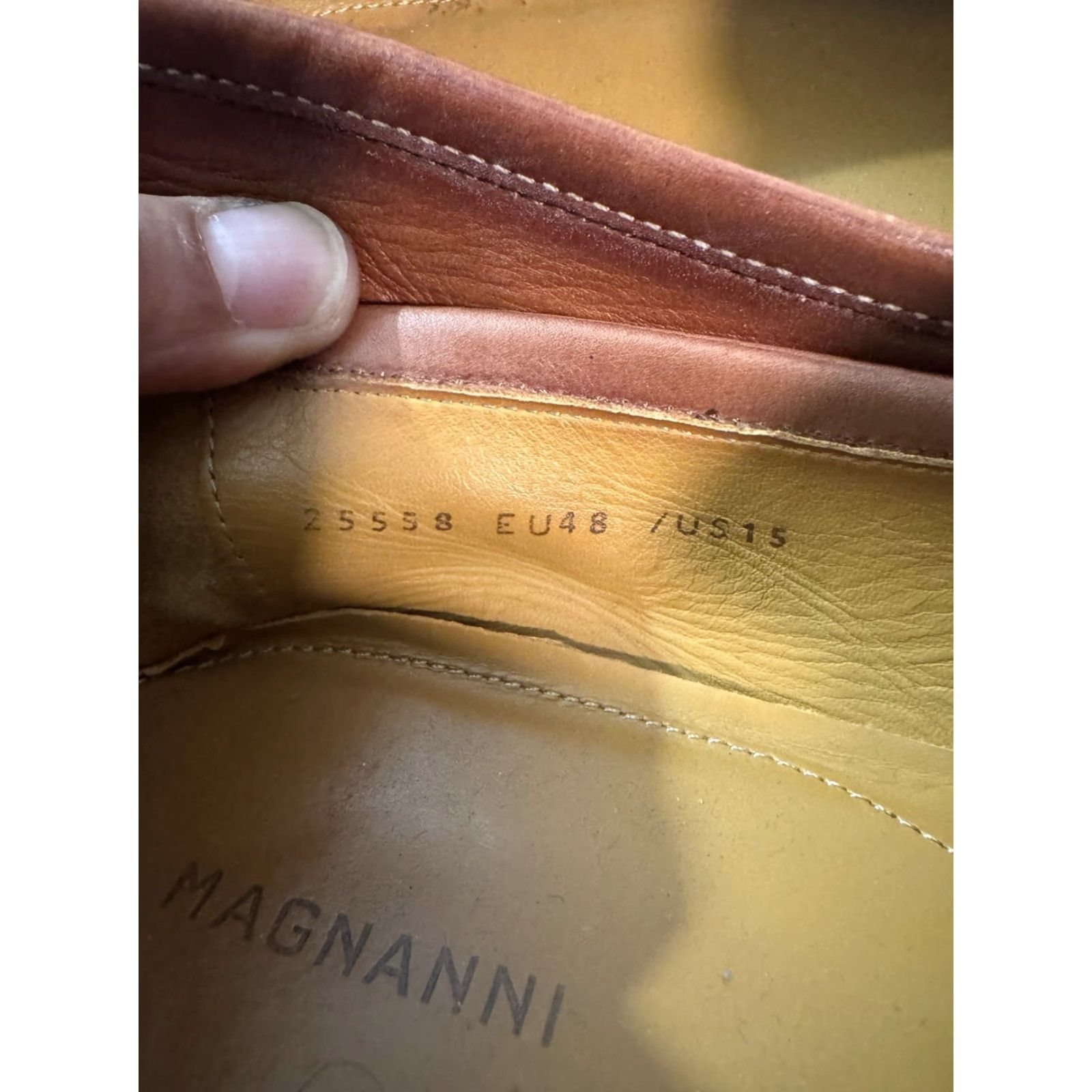 Magnanni Magnanni Rafa V Cognac Loafers Size 15 Size US 14 / EU 47 - 7 Thumbnail