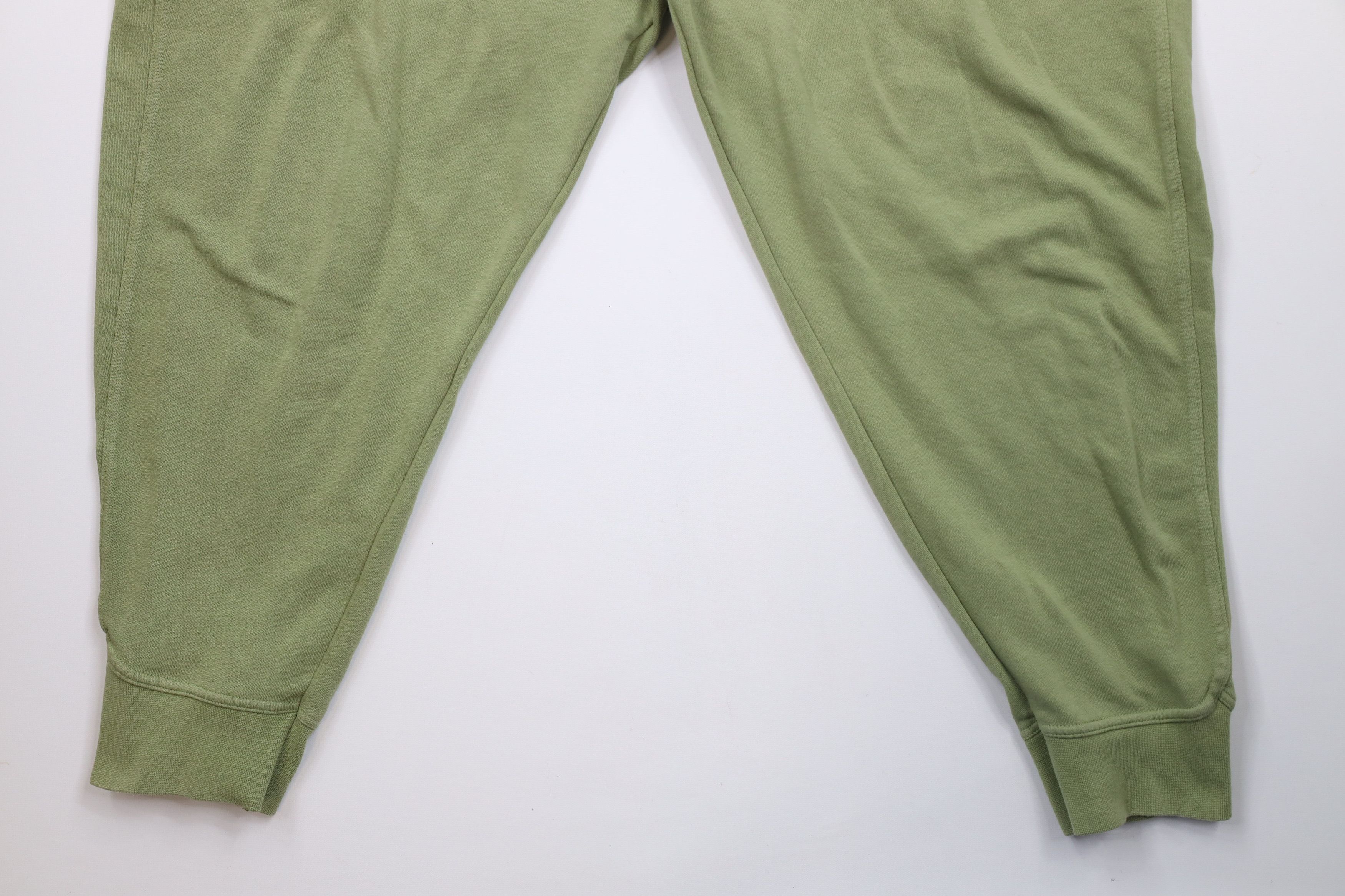 Nike × Vintage Nike Dri-Fit Swoosh Get Fit Cuffed Sweatpants Joggers Green Size 40" / US 18 - 4 Thumbnail