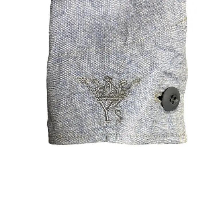 Yohji Yamamoto Y's X Rokx Yohji yamamoto cotton linen chore jacket Size US S / EU 44-46 / 1 - 2 Thumbnail