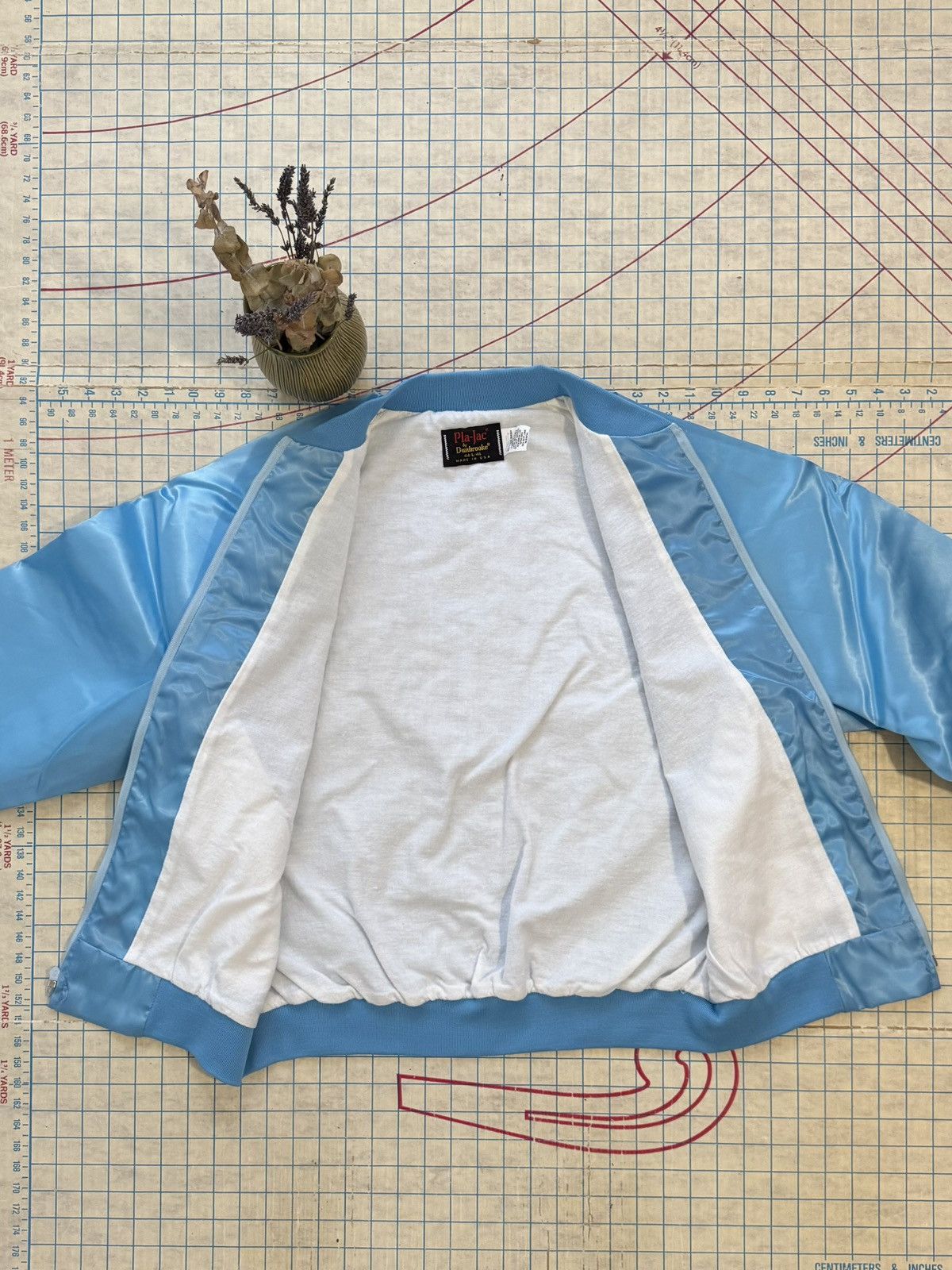 Ford × Mustang × Vintage Vintage Ford Mustang Satin Bomber Jacket Pla-Jac Tag Large Size US L / EU 52-54 / 3 - 9 Thumbnail