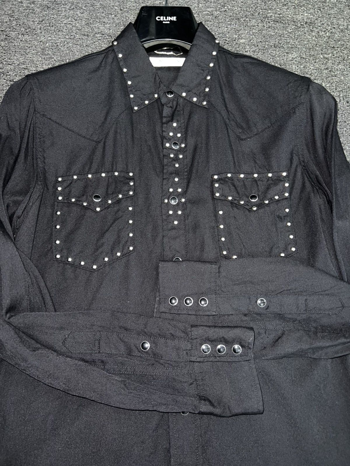 Hedi Slimane Saint Laurent Western Shirt 2015ss Size US M / EU 48-50 / 2 - 3 Thumbnail