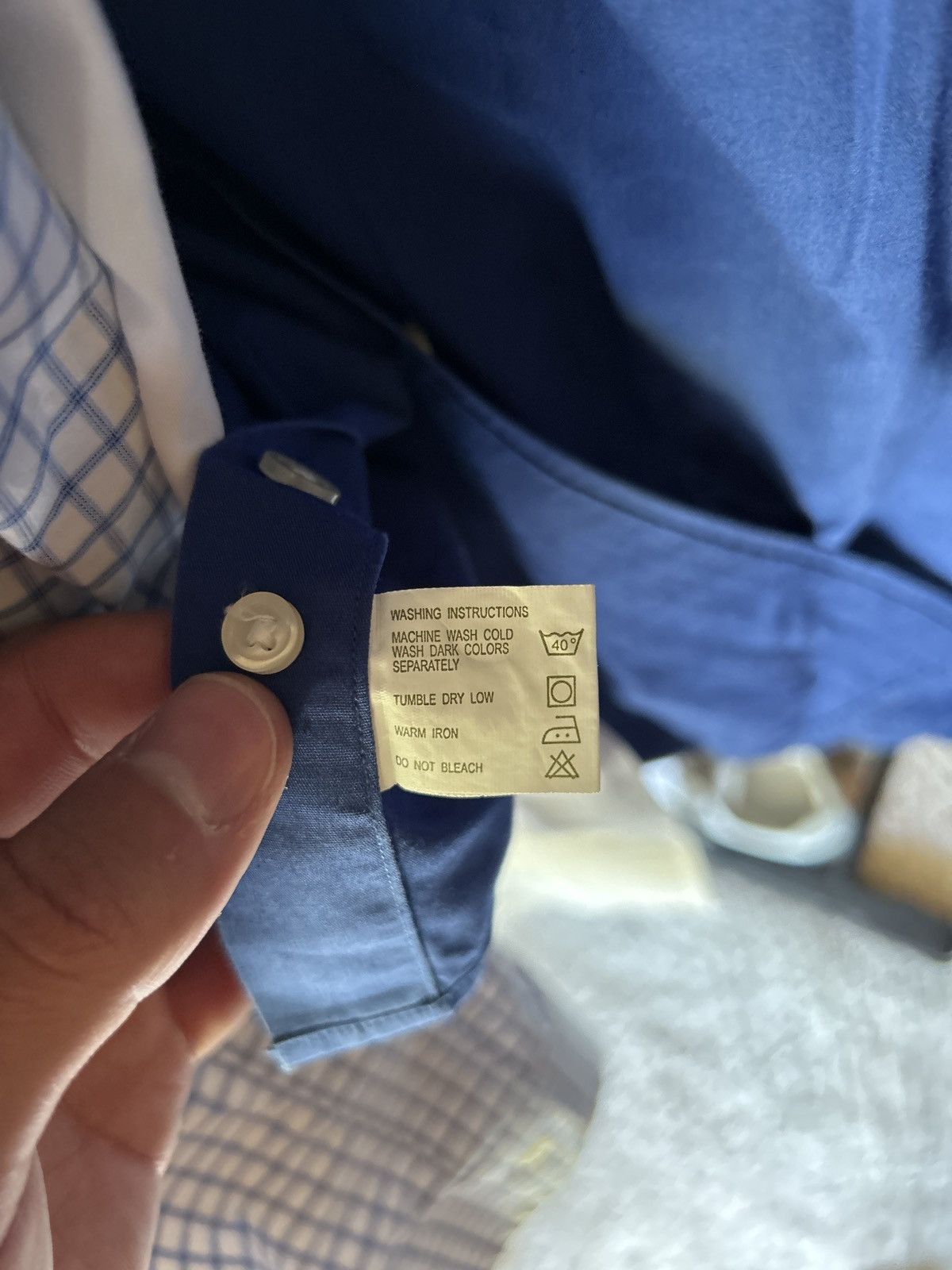 Dior Christian dior blue button up Size US M / EU 48-50 / 2 - 5 Thumbnail