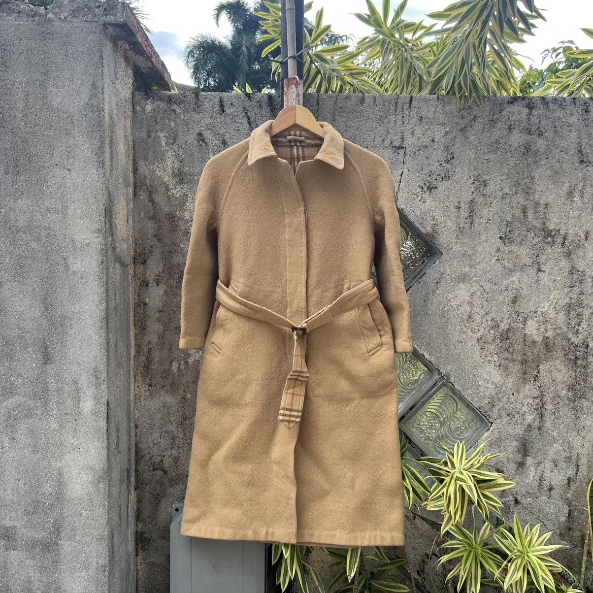 “PAUL STUART” TRENCH COAT WOOL JACKET