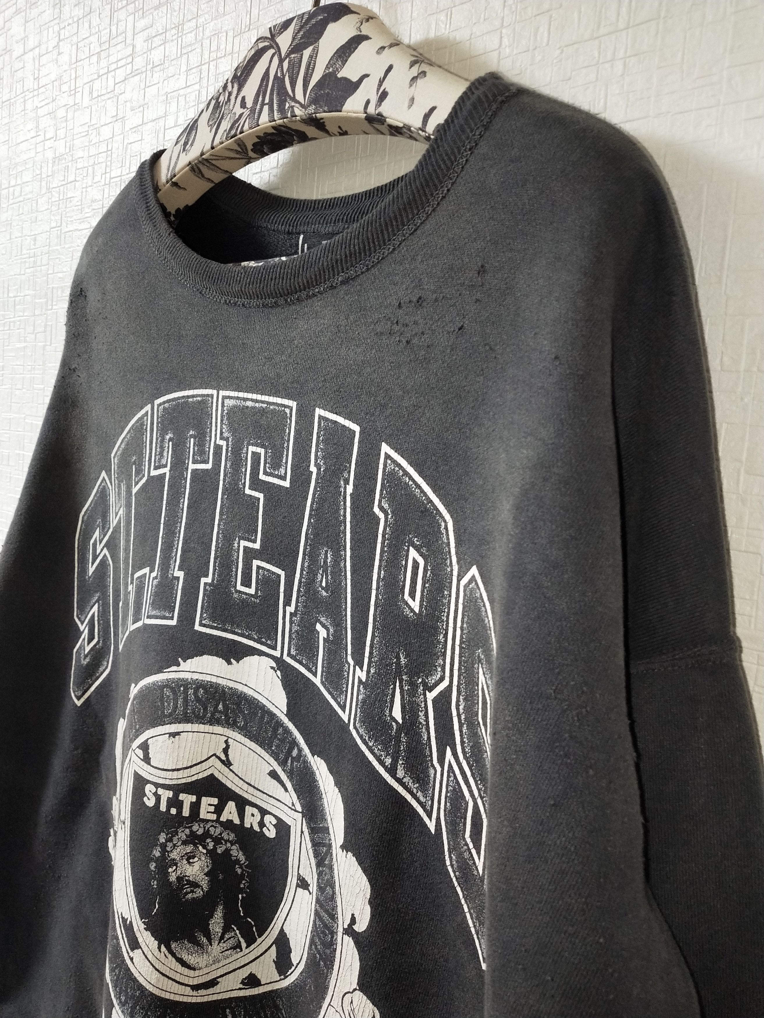 DENIM TEARS × Saint Michael 'St.Tears' Sweatshirt Size US L / EU 52-54 / 3 - 3 Thumbnail