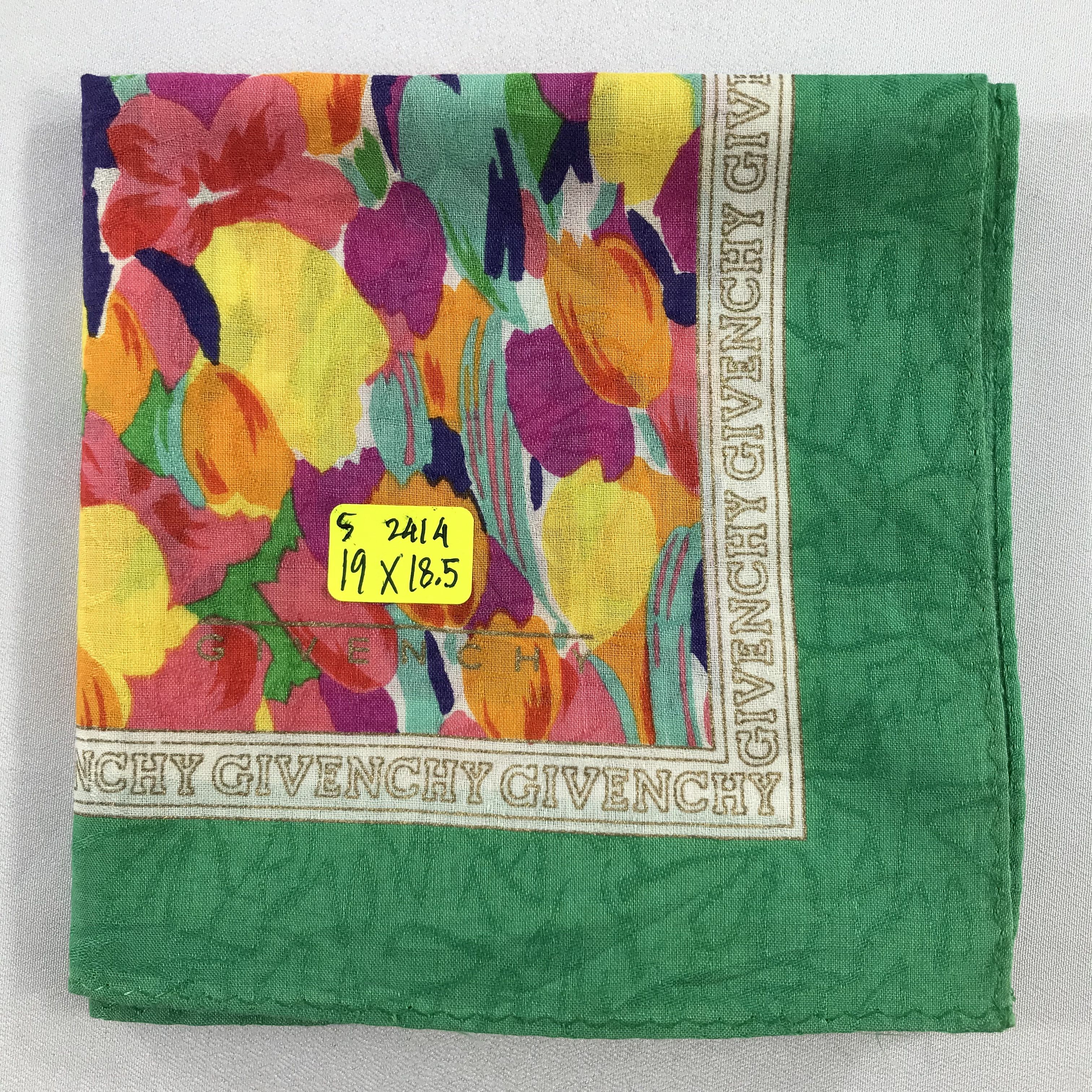 Vintage Vintage Givenchy Bandana / Handkerchief / Neckerchief -S2414 Size ONE SIZE - 5 Thumbnail