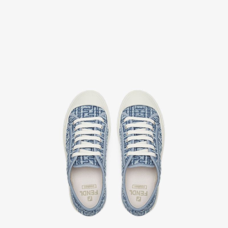 Fendi o1s1wg111225 Domino in Blue Size US 9 / IT 39 - 4 Thumbnail