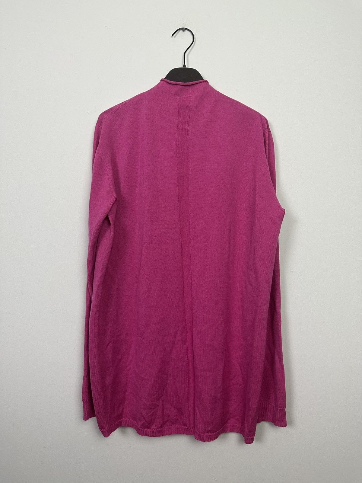 Rick Owens SS23 ‘EDFU’ Hot Pink Geo Wool Knit Sweater Size US L / EU 52-54 / 3 - 4 Thumbnail