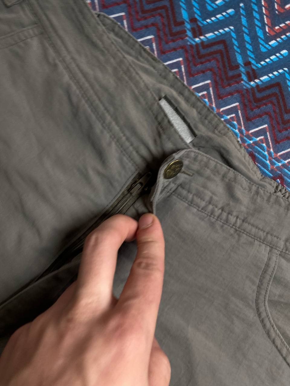 Jack Wolfskin × Vintage Jack Wolfskin trekking tech outdoor waterproof pants Size US 36 / EU 52 - 11 Thumbnail