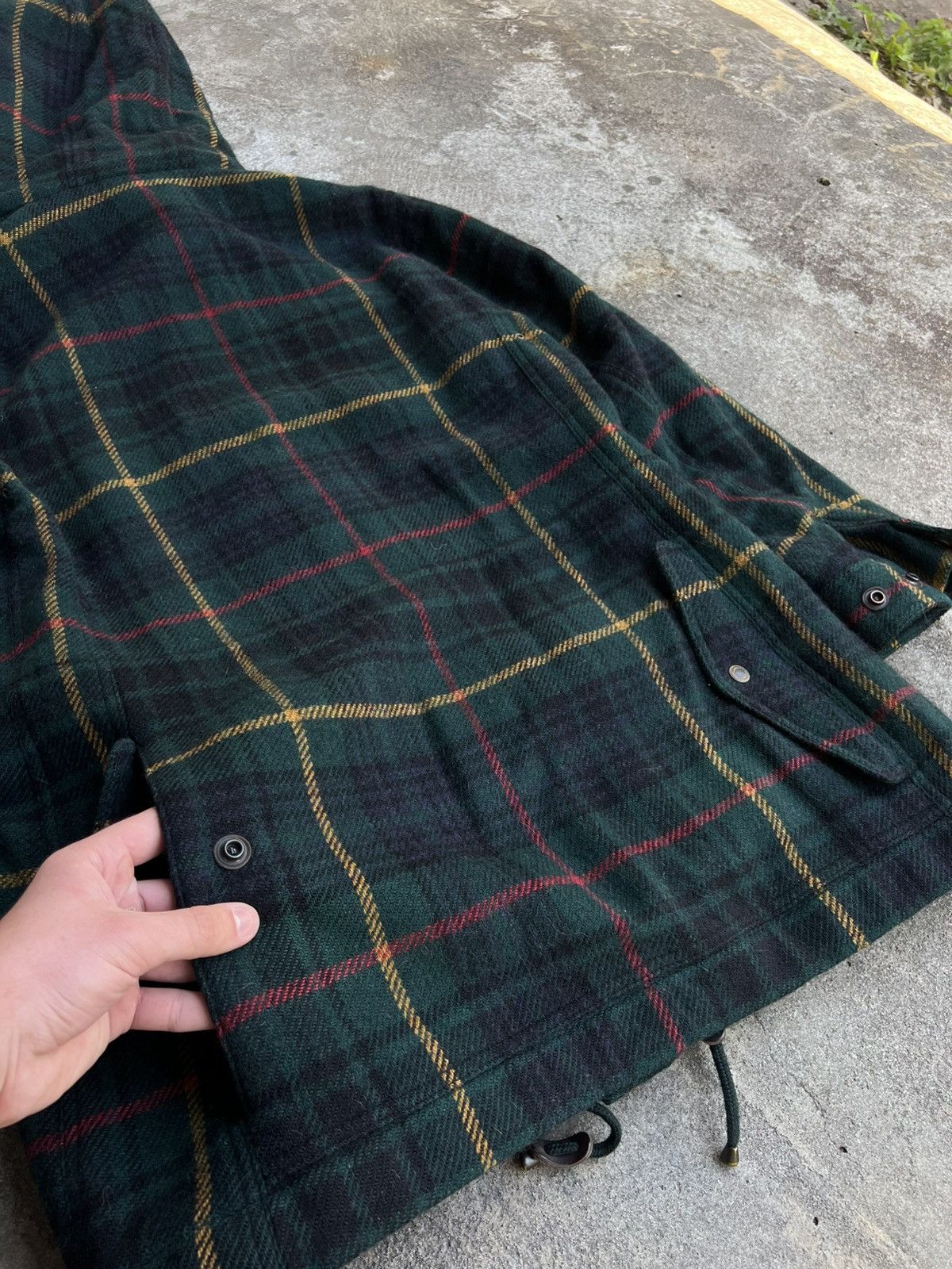 Ralph Lauren Blue Label × Vintage Ralph Lauren Blue Label Wool & Alpaca Blend Real Fur Jacket Size L / US 10 / IT 46 - 20 Thumbnail