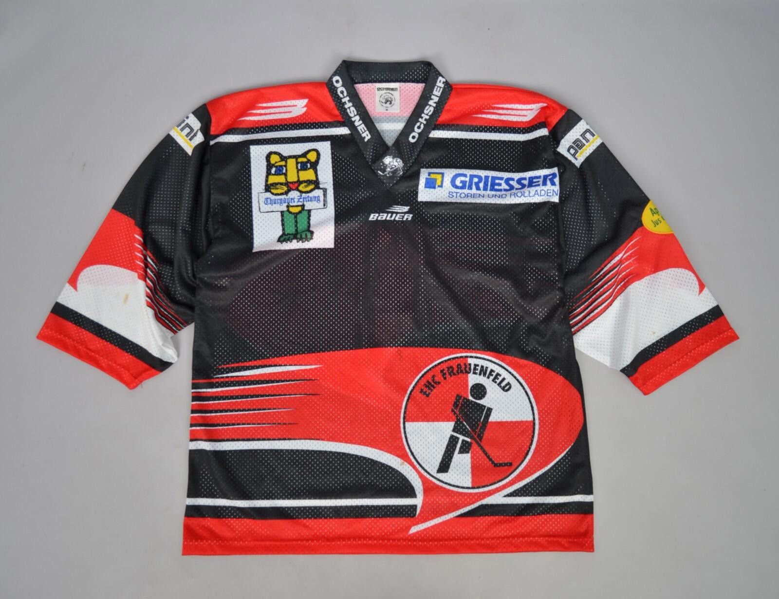Designer Hockey Club EHC Frauenfeld #1 Swiss League Jersey M Austria Size ONE SIZE - 1 Thumbnail