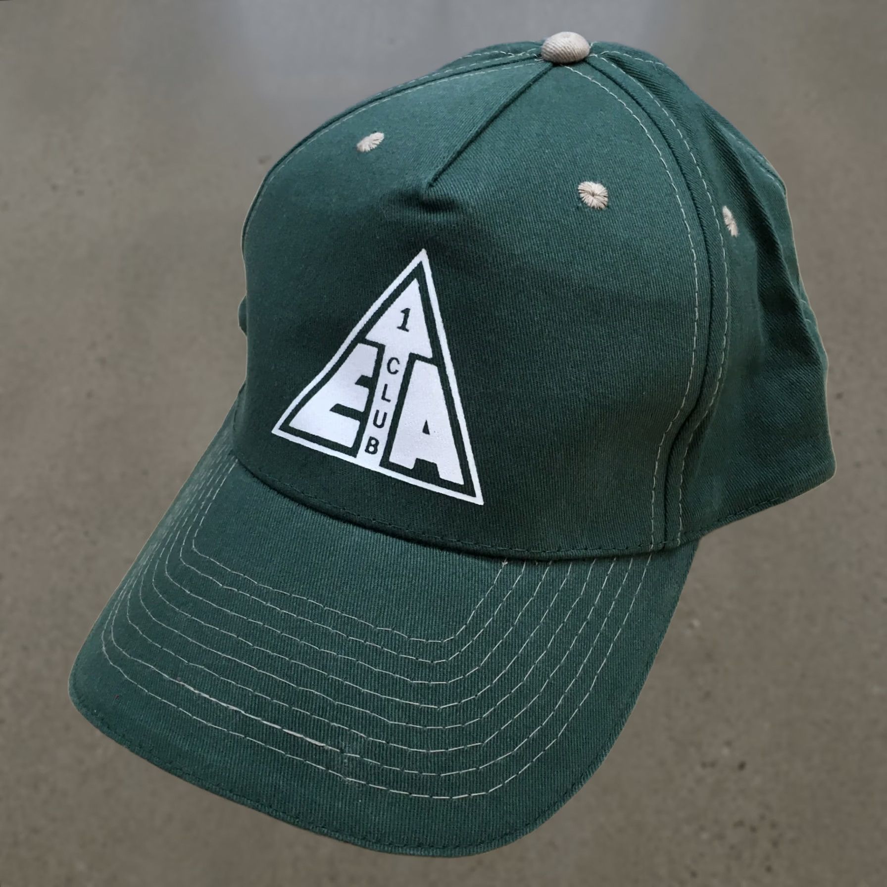 Vintage Cobra Cap EA 1 Club Baseball Cap Hat Mens Green One Size Fits All Curve Brim Casual Size ONE SIZE - 1 Thumbnail