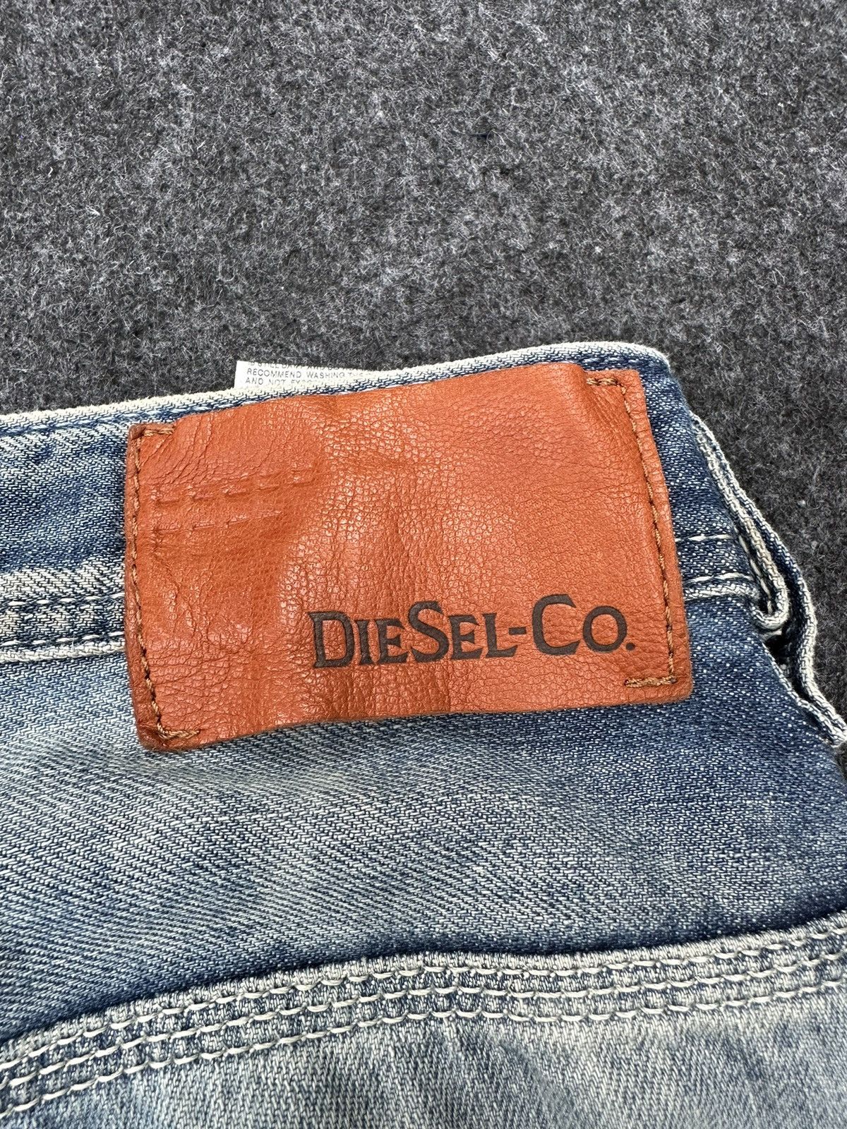Beauty Beast × Diesel Diesel Italy Krooley Acid Design Regular Slim Denim D38 Size US 30 / EU 46 - 12 Thumbnail
