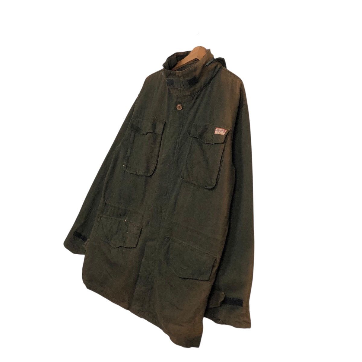 Japanese Brand × Vintage 📌Vintage Chore Duck Canvas Jacket Stewart Sunboards Sun Fade Size US L / EU 52-54 / 3 - 3 Thumbnail