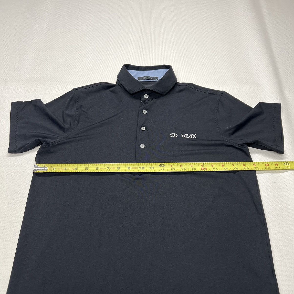 Japanese Brand Greyson Polo Shirt Black Golf Toyota BZ4X Logo Auto Car Size US M / EU 48-50 / 2 - 11 Thumbnail