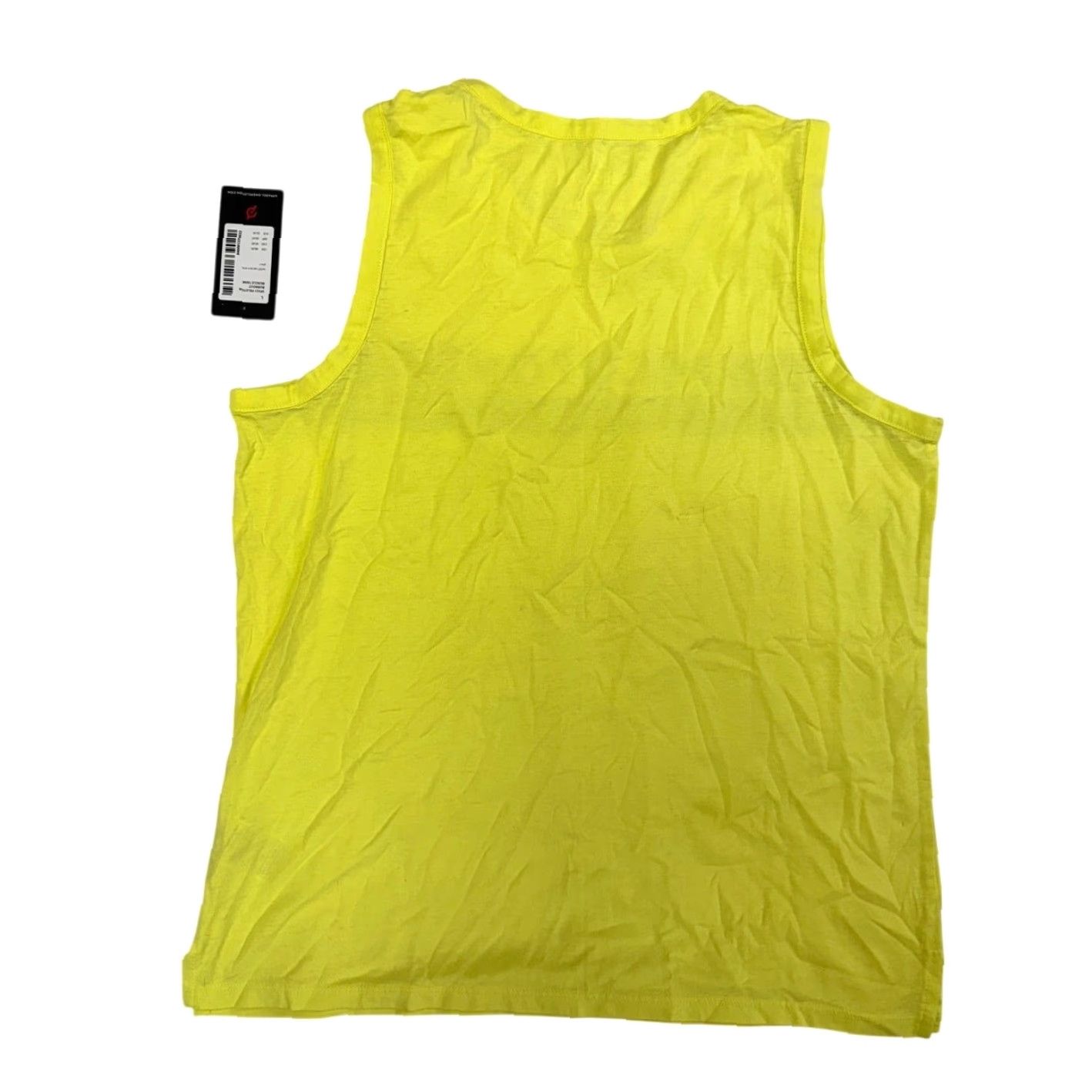 Vintage Peloton Yellow Studio Side Slit Muscle Tank Top Womens Size L Size L / US 10 / IT 46 - 2 Thumbnail