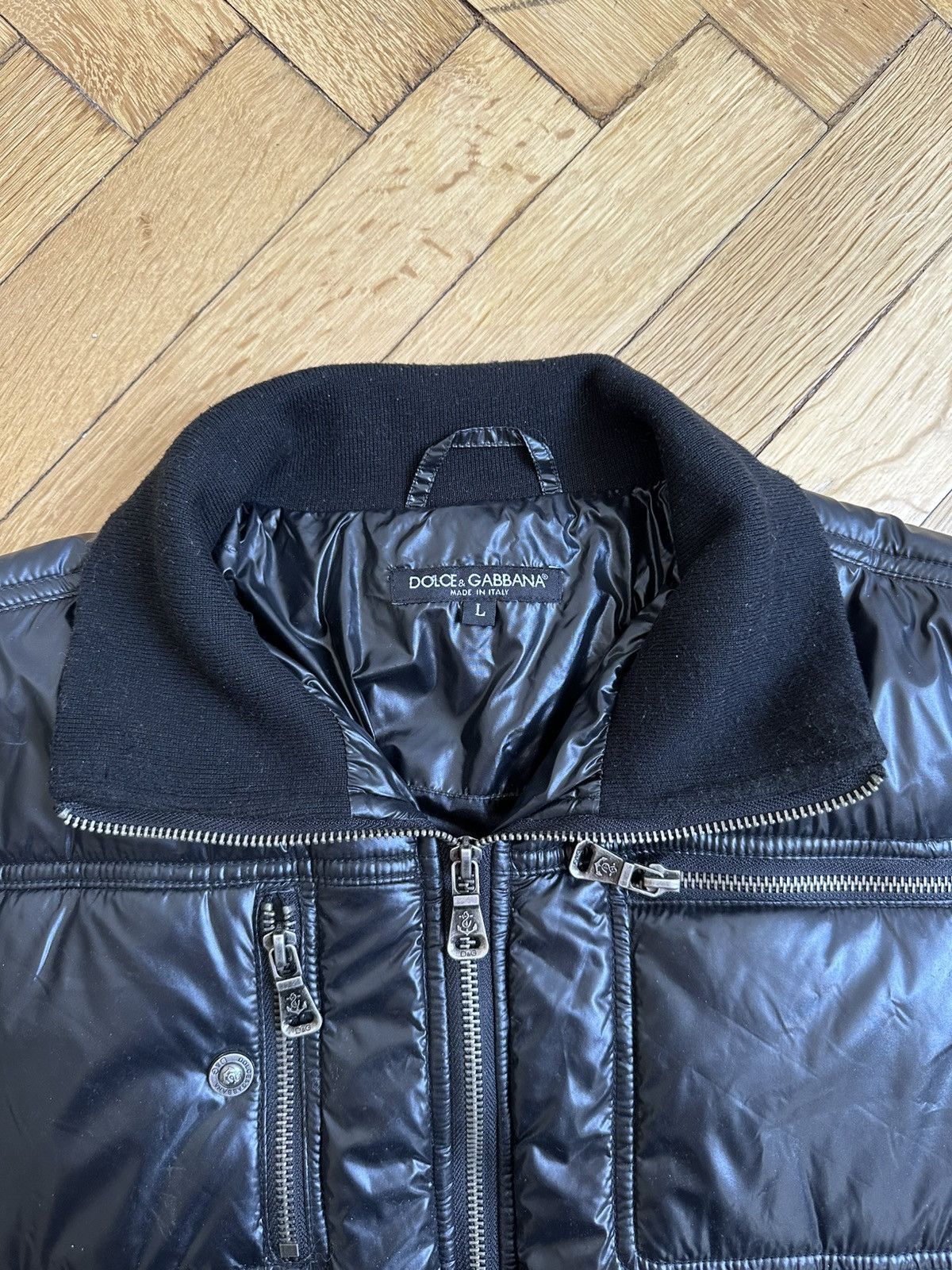 Dolce & Gabbana Dolce & Gabbana Vintage Multi Pocket Zipper Cropped Jacket Size US M / EU 48-50 / 2 - 6 Thumbnail