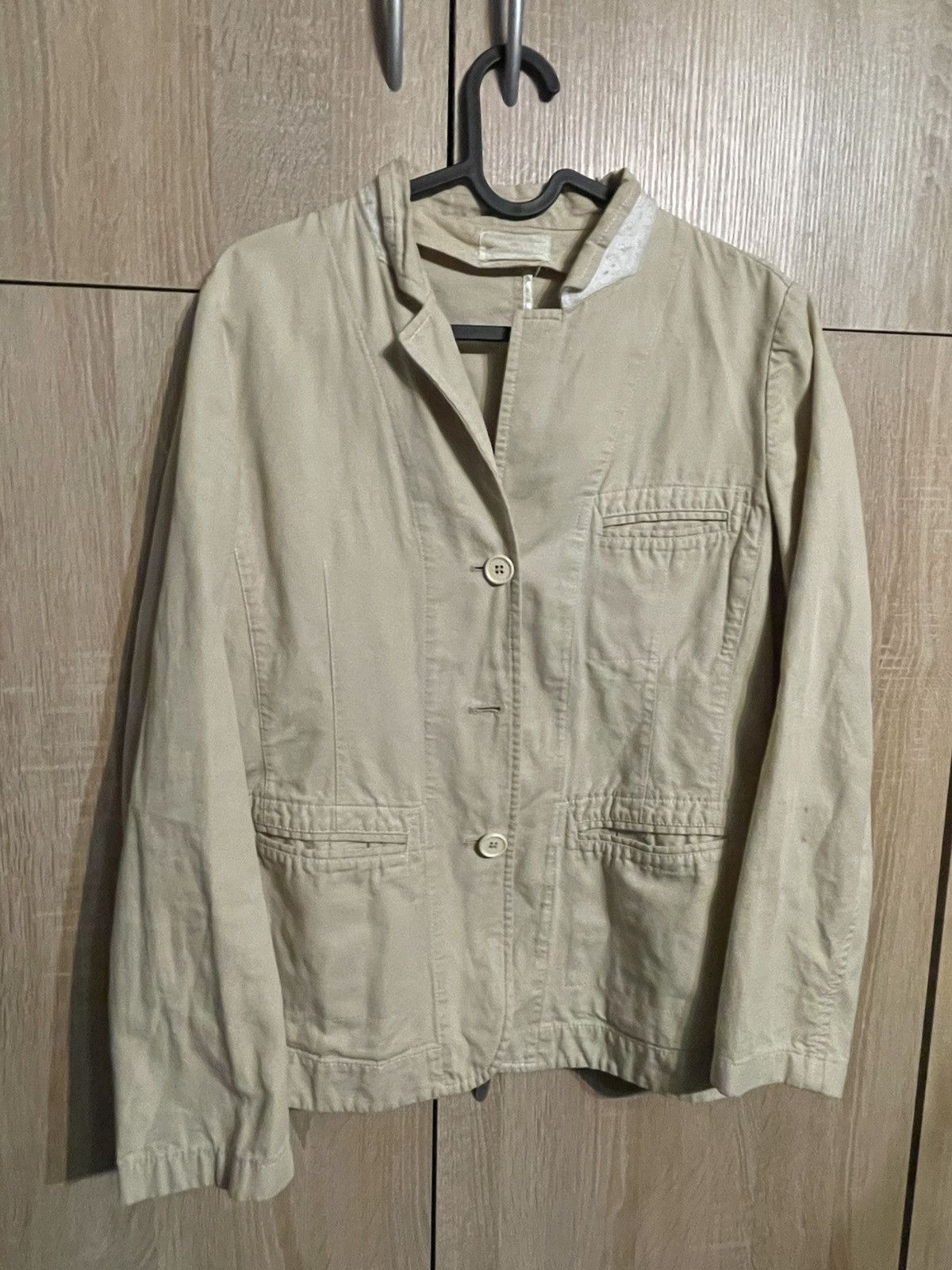 Brunello Cucinelli Brunello Cucinelli vintage archive designer blazer 90s Size L / US 10 / IT 46 - 1 Thumbnail