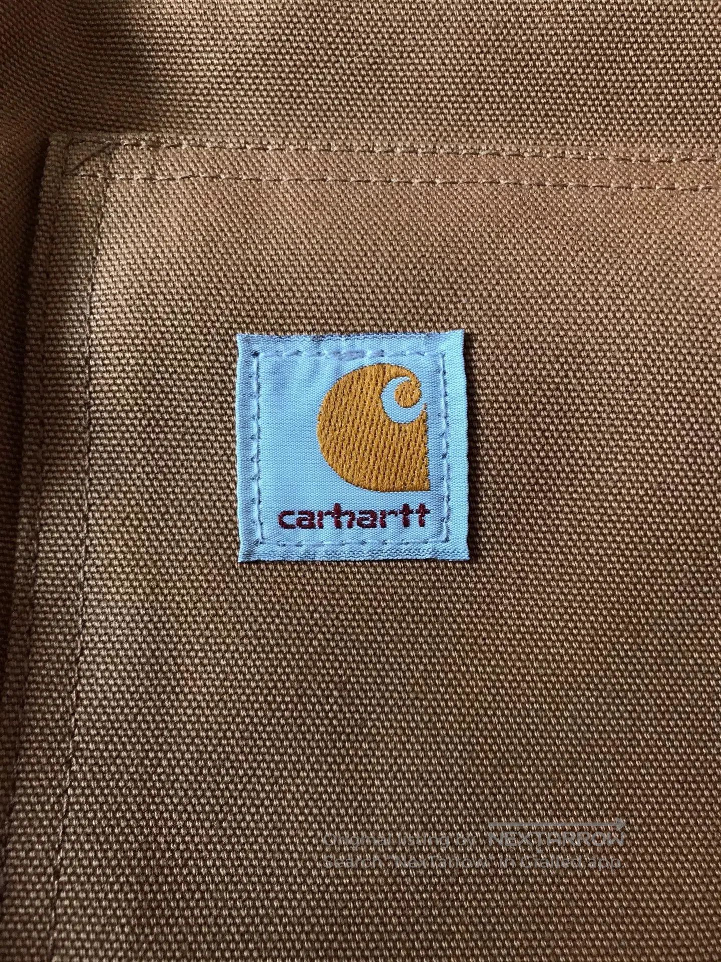 Carhartt Carhartt J002 Brown Canvas Work Jacket. Size US L / EU 52-54 / 3 - 6 Thumbnail