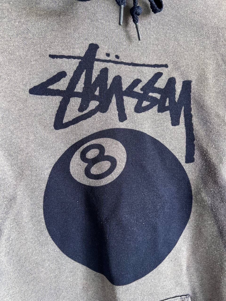 Stussy Custom Stussy 8 Ball 🎱 Hoodie Sun Faded Thrash Rain Defender Size US XL / EU 56 / 4 - 3 Thumbnail