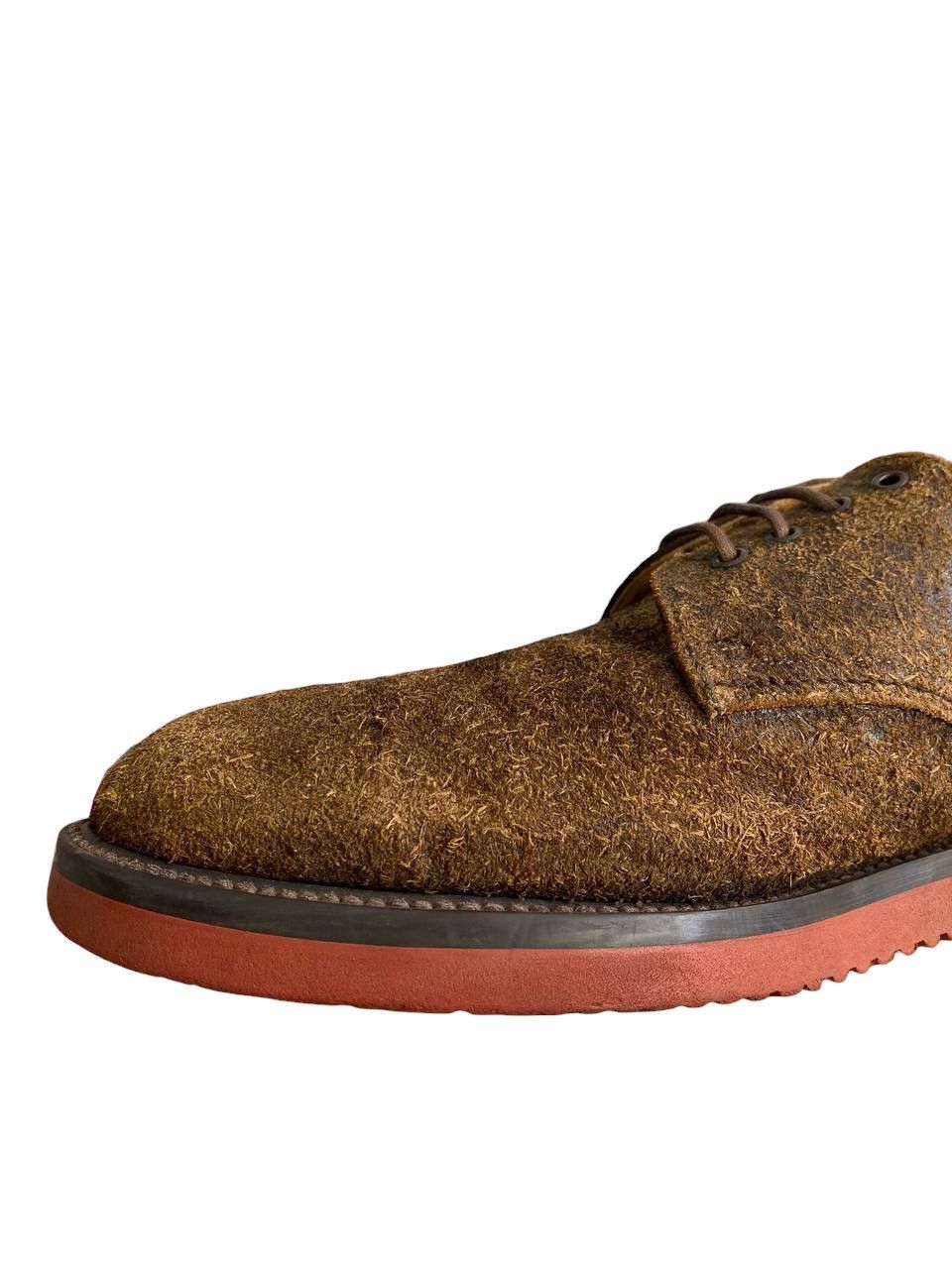 George Cox Geroge Cox Broken Suede Brown Derby Shoes Size US 10 / EU 43 - 12 Thumbnail