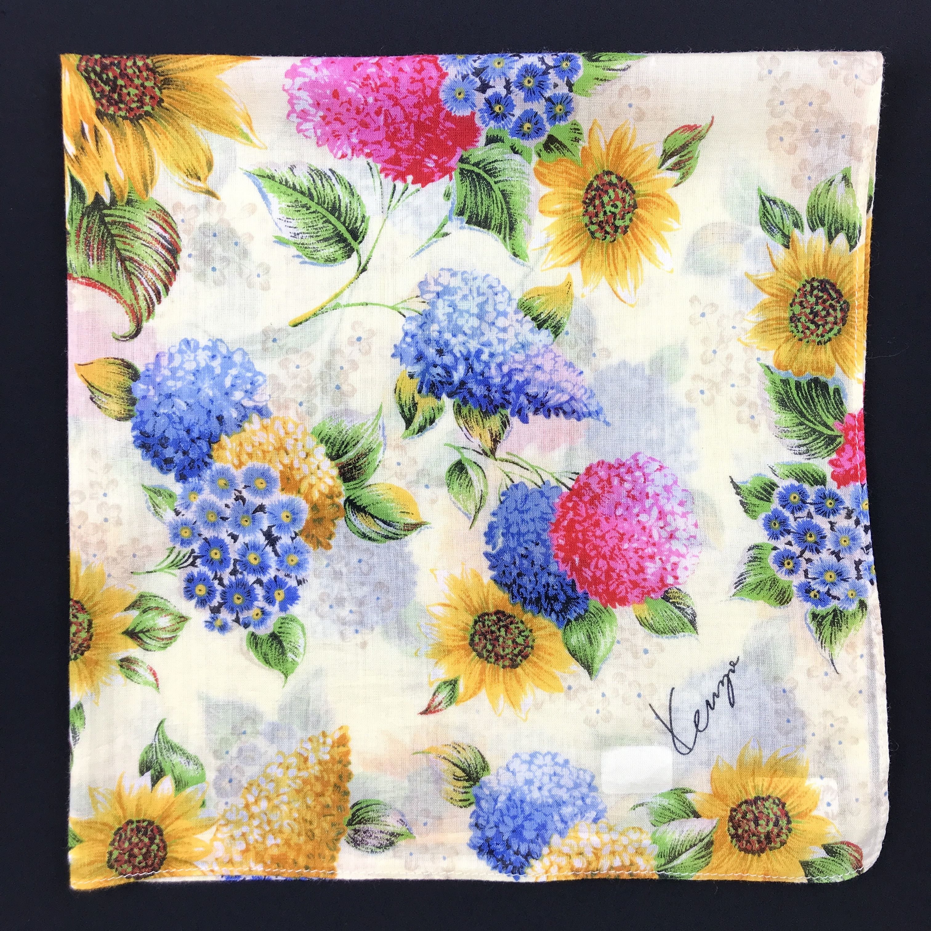 Japanese Brand × Kenzo × Vintage Vintage Kenzo Bandana Neckerchief Handkerchief Size ONE SIZE - 2 Thumbnail