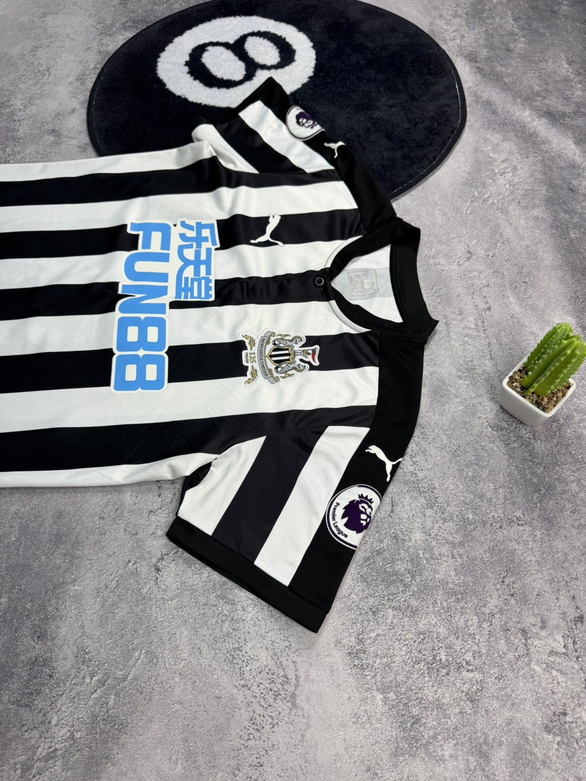 Vintage NEWCASTLE UNITED 17-18 Home Shirt Puma 125 Years AYOZE #17 Size US M / EU 48-50 / 2 - 2 Thumbnail