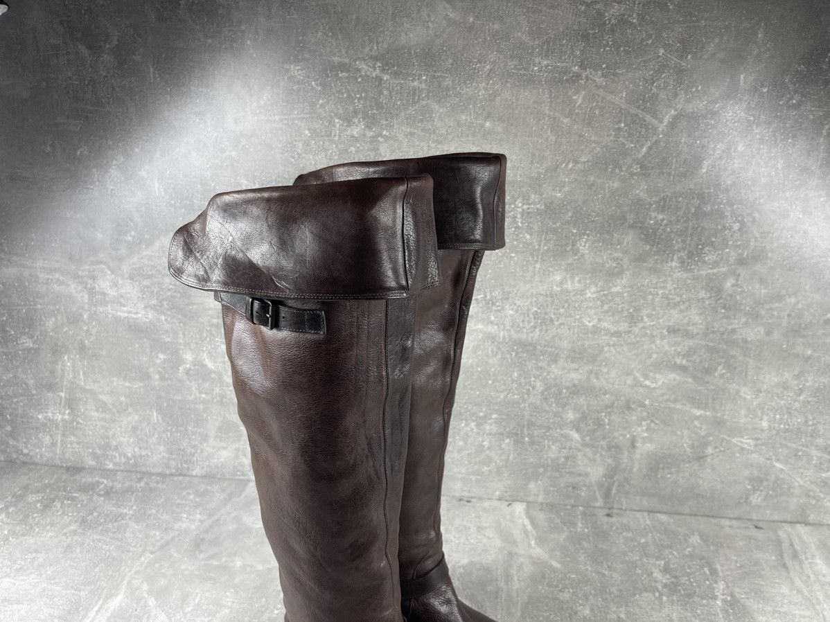 Buttero Buttero Women’s Over The Knee Riding Leather Boots Brown Size US 8 / IT 38 - 4 Thumbnail