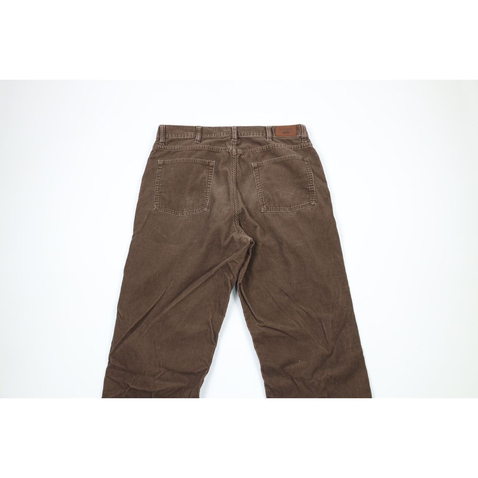 L.L. Bean × Vintage Vintage LL Bean Faded Wide Leg Corduroy Chino Pants Size US 34 / EU 50 - 7 Thumbnail