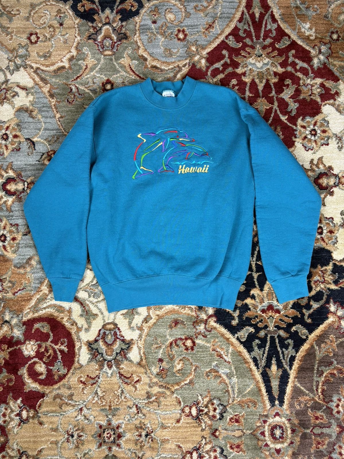 Vintage Vintage 90s Hawaii Crewneck Sweatshirt Size M / US 6-8 / IT 42-44 - 1 Thumbnail