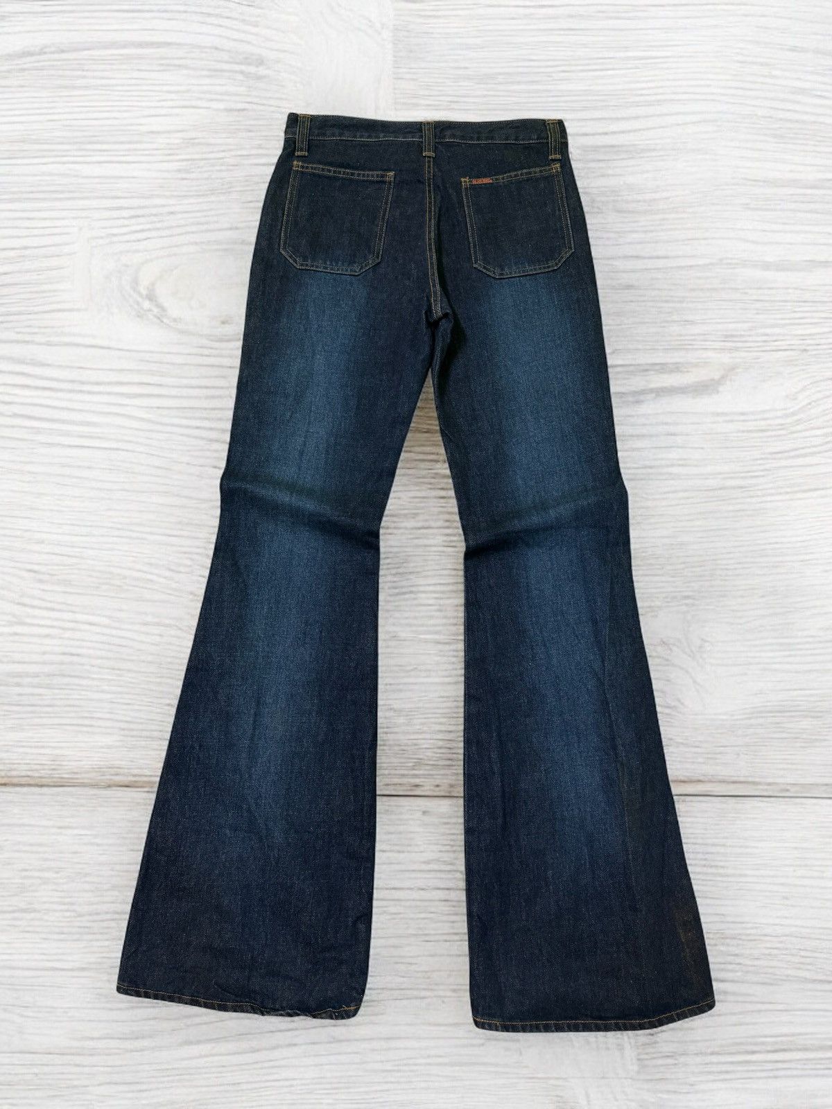 Hysteric Glamour × Japanese Brand FLARED VINTAGE BLUE WAY BELL BOTTOM BOOTCUT DENIM Size US 28 / EU 44 - 2 Thumbnail
