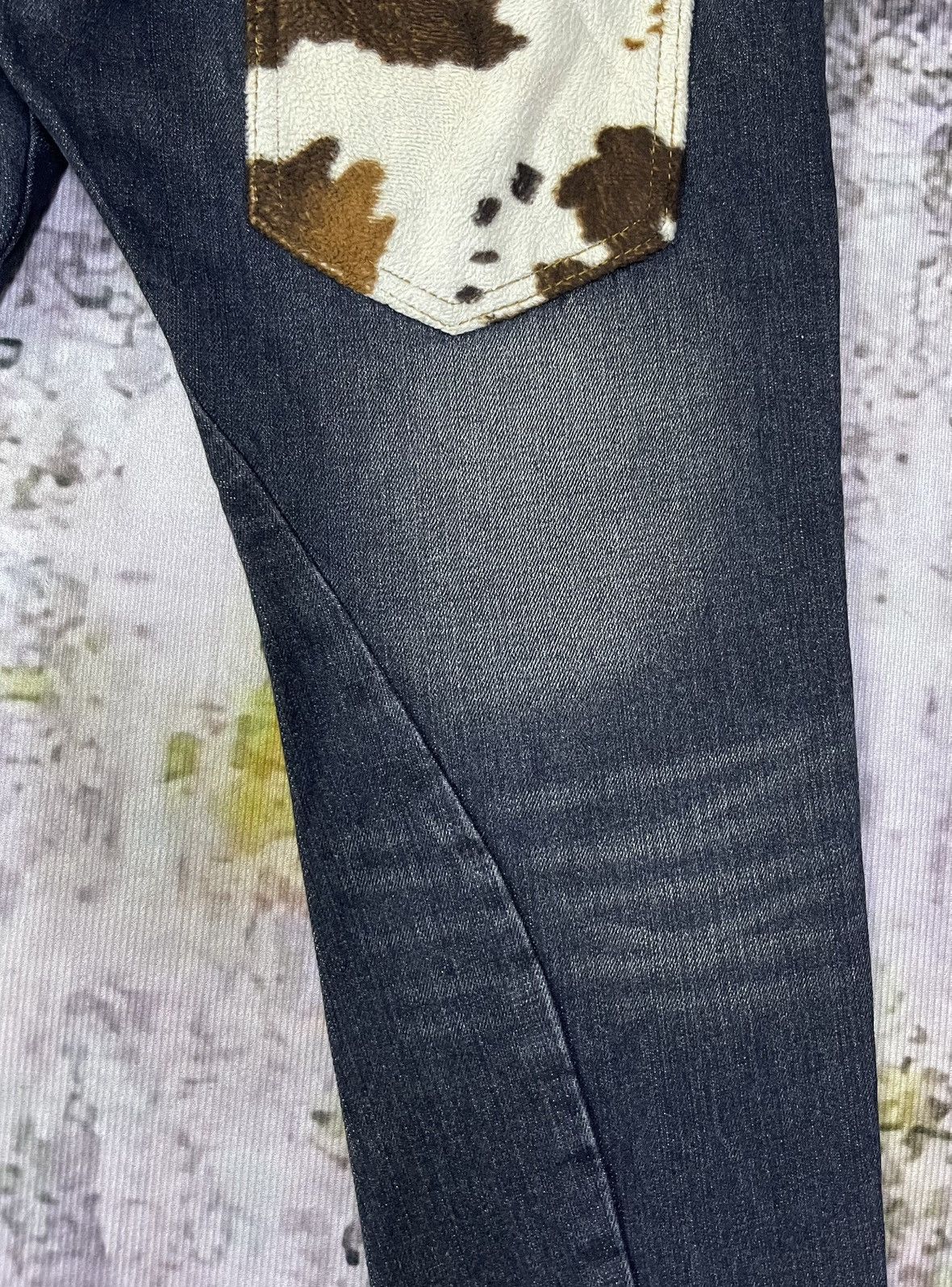 If Six Was Nine × Japanese Brand × Vintage Distressed Japan Jeans Cattle Drive Velvet Back Pocket Size US 31 - 13 Thumbnail