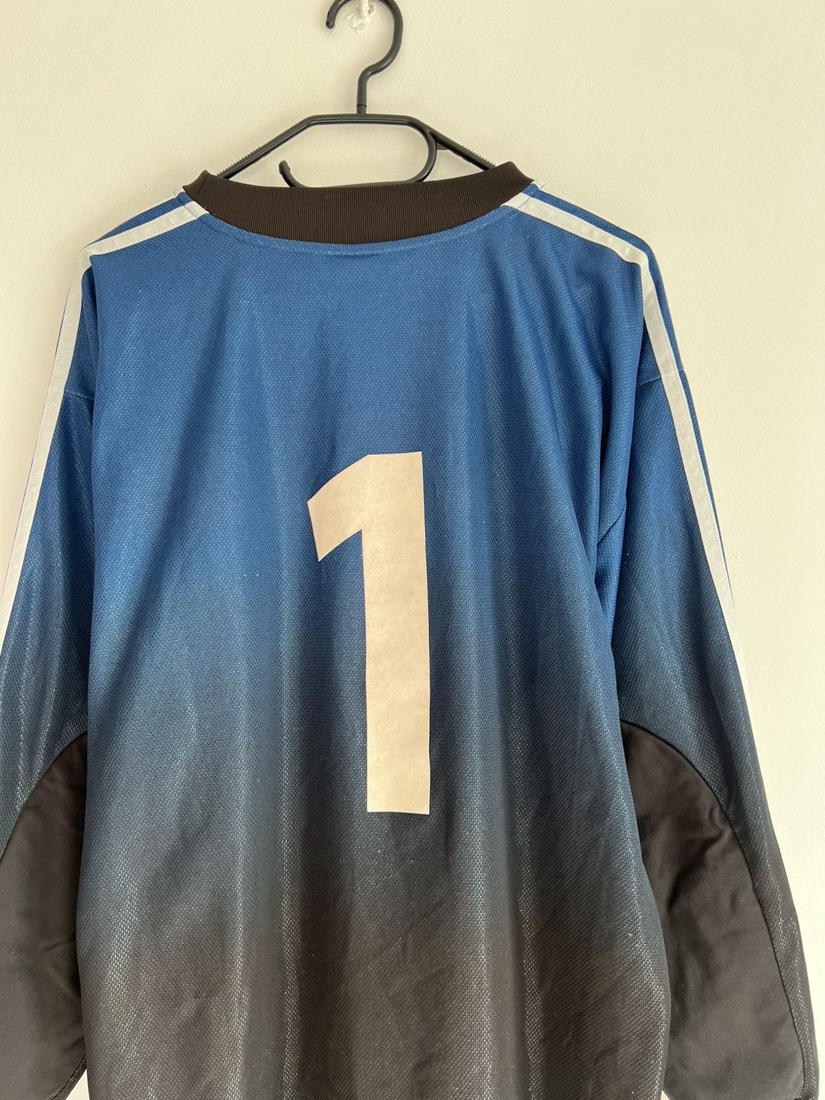 Oliver Kahn 1990's Adidas Goalkeeper Shirt