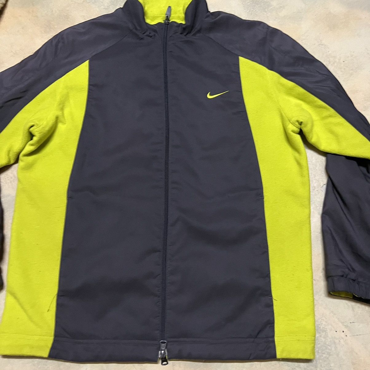 Nike Nike Golf Reversible Fleece Zipper Sweater Size US L / EU 52-54 / 3 - 4 Thumbnail