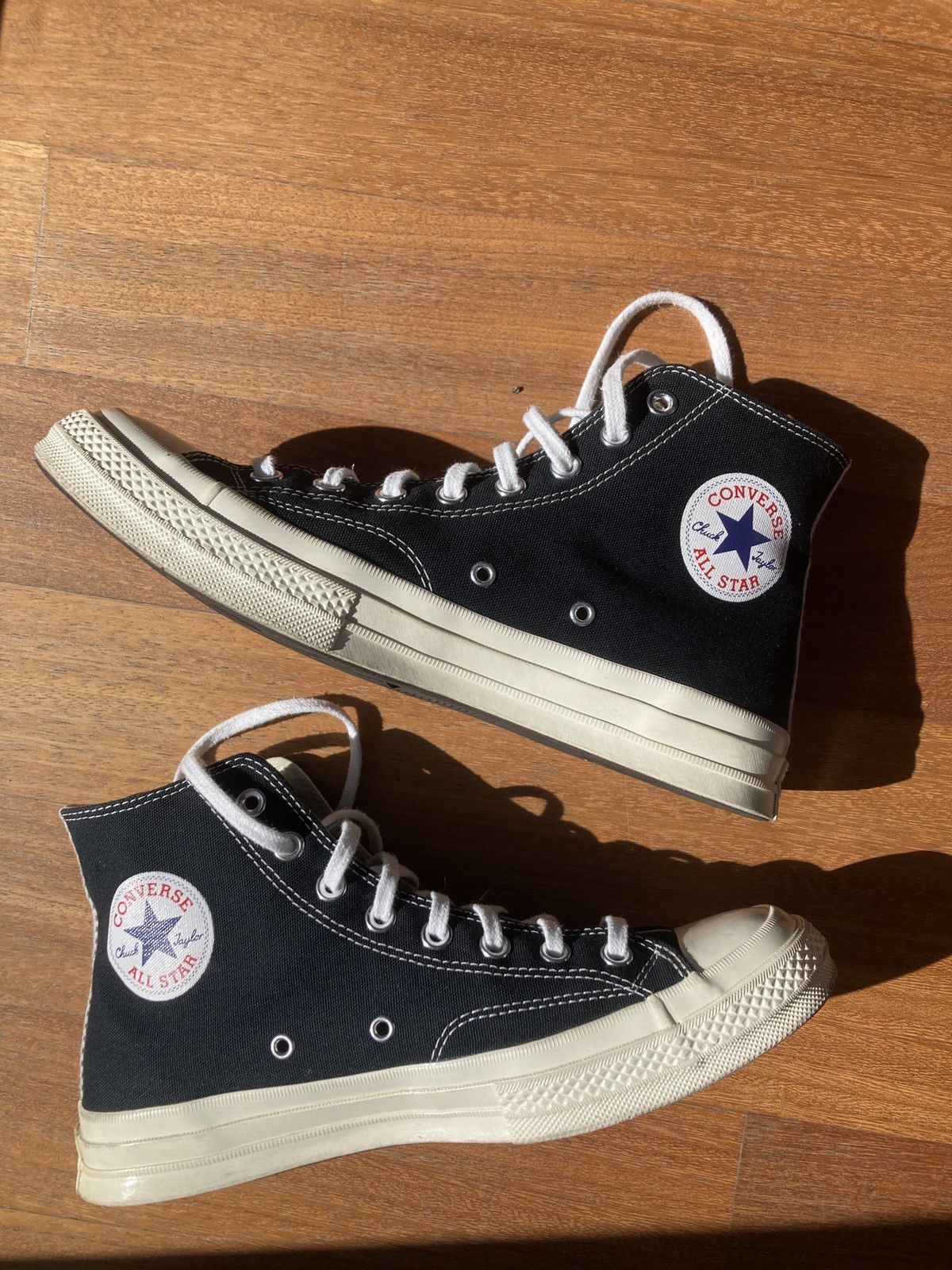 Comme des Garcons × Converse Converse X Comme des Garcons PLAY Chuck 70 Size US 9 / EU 42 - 2 Thumbnail