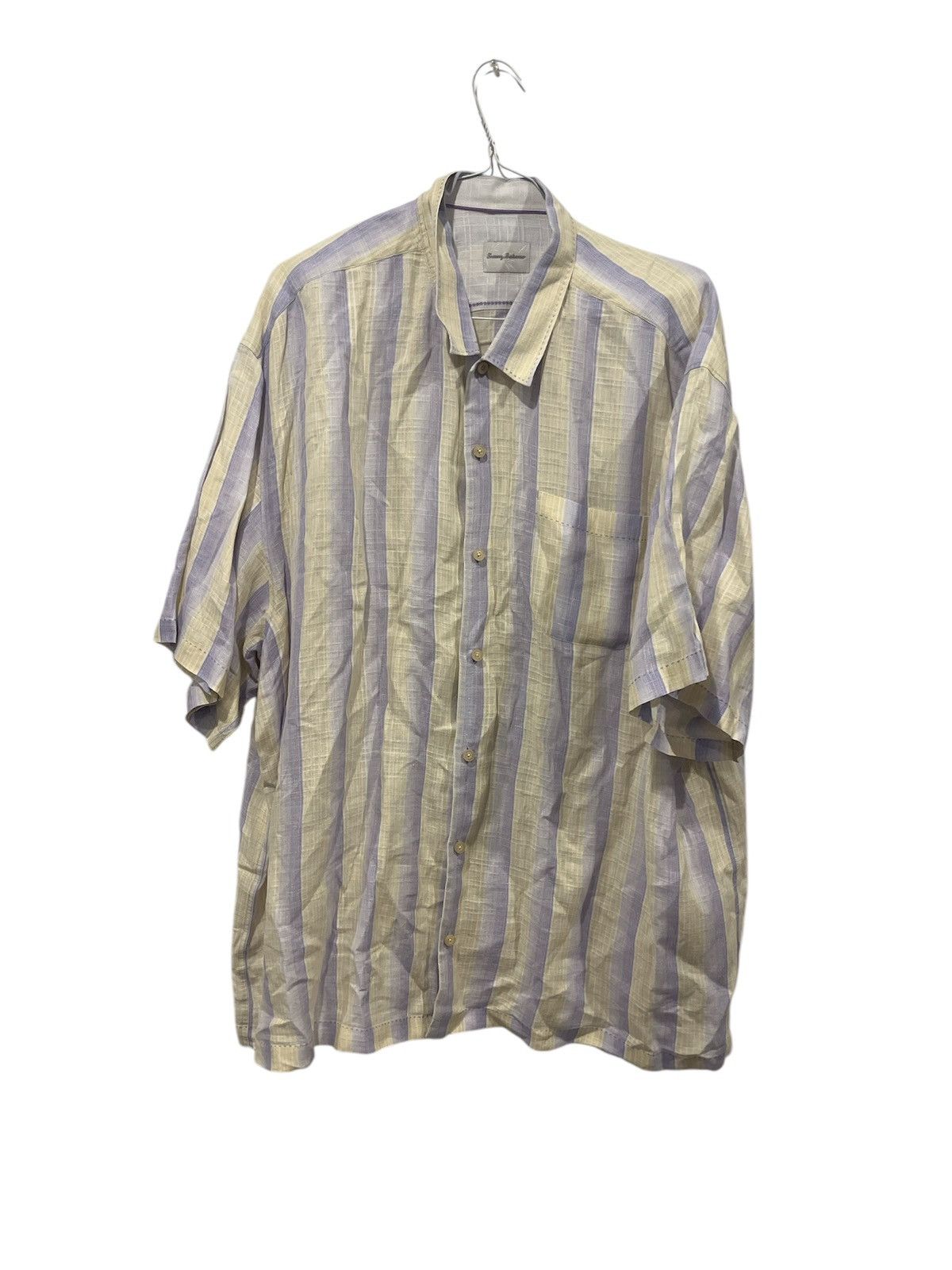 Tommy Bahama Tommy Bahama Men’s Size 3XB 100% Linen Purple Yellow Size US XXL / EU 58 / 5 - 1 Thumbnail