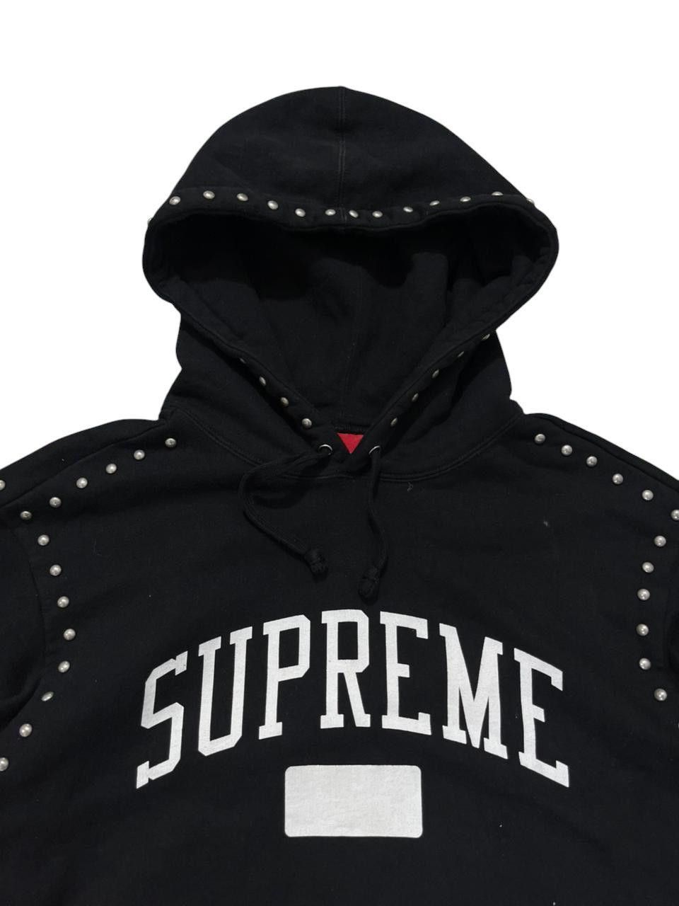 Supreme Supreme Studded Black Hoodie Size US M / EU 48-50 / 2 - 5 Thumbnail