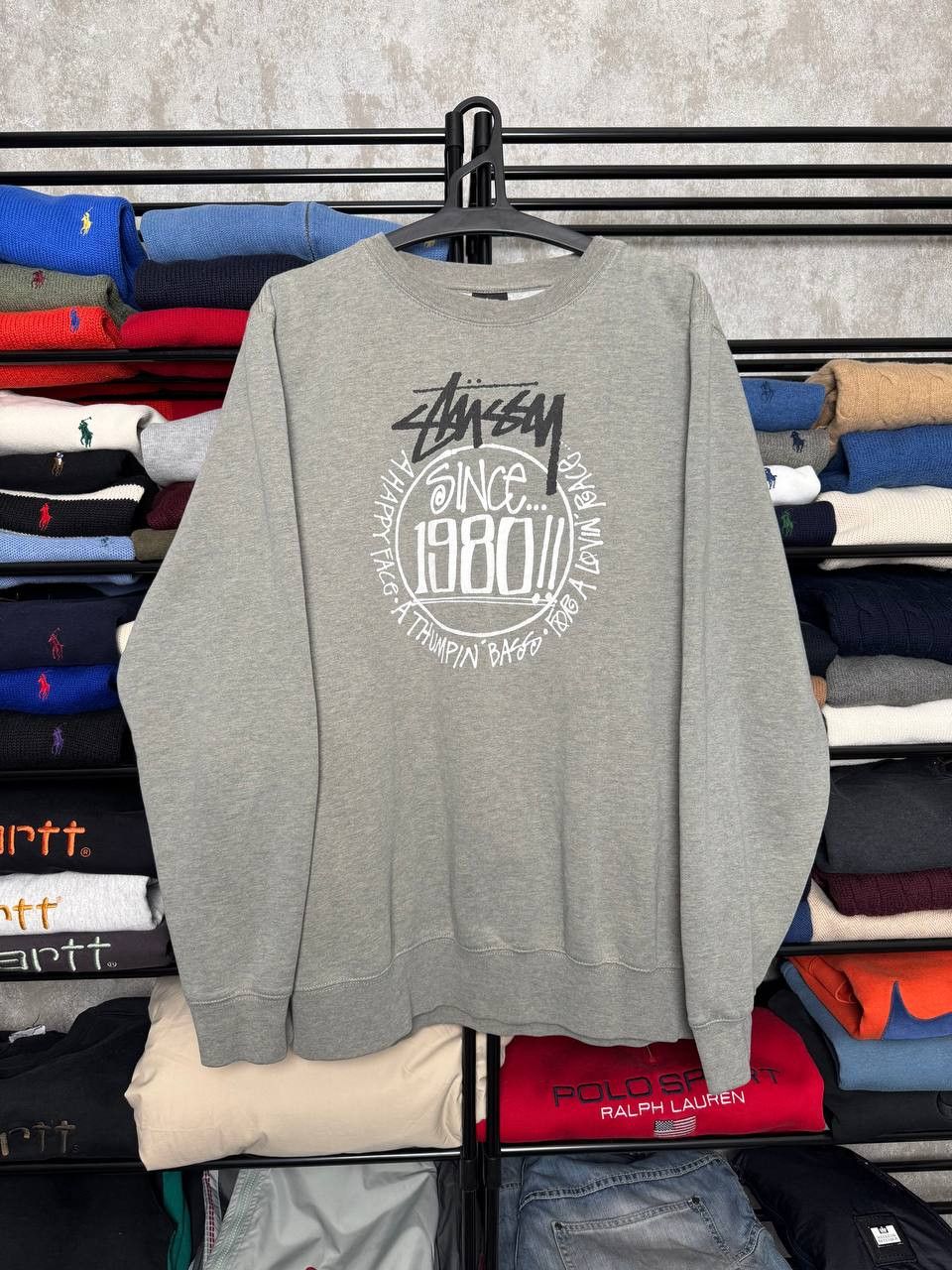 Stussy Very rare vintage Sweatshirts Stussy Size US XL / EU 56 / 4 - 1 Thumbnail