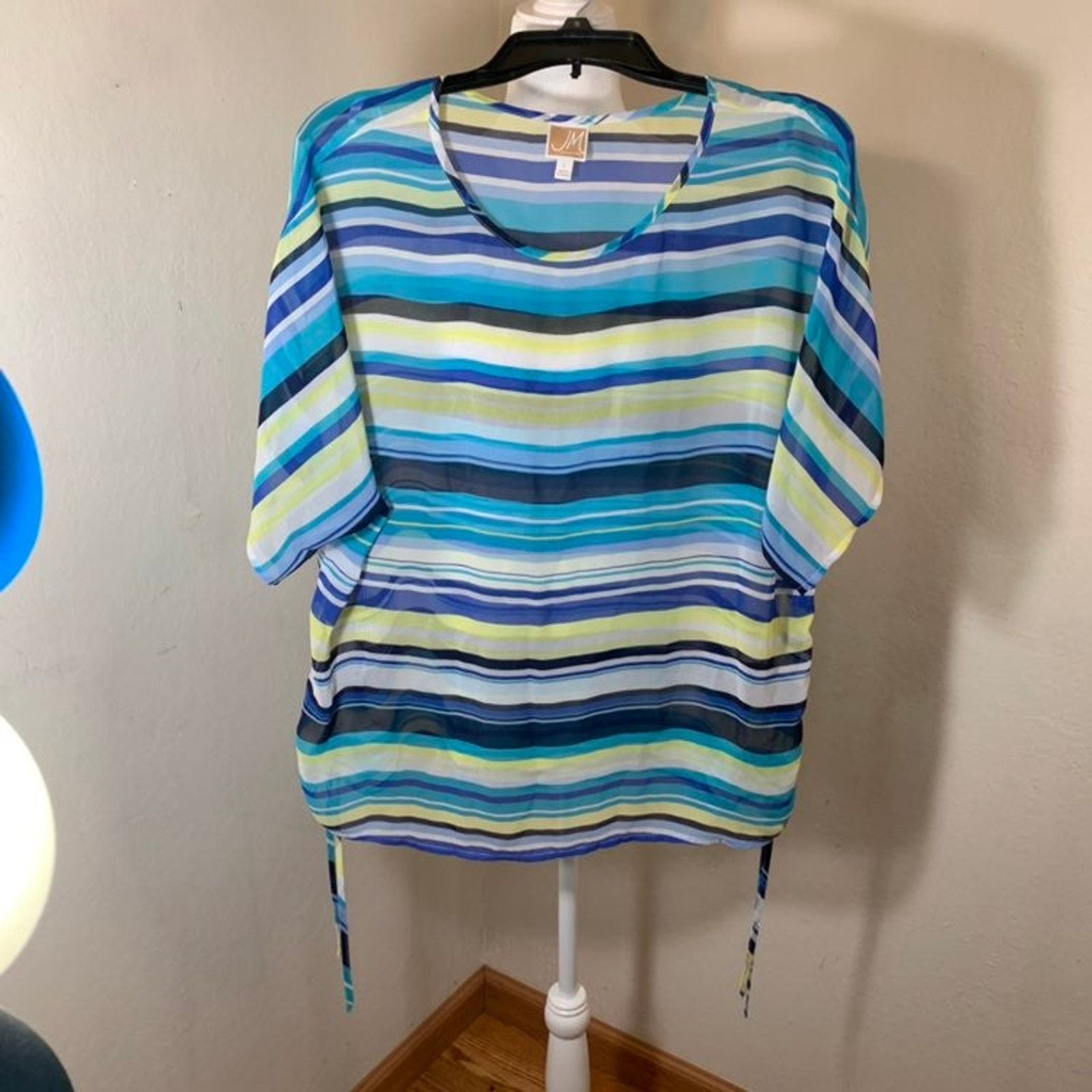 Other Women top blue color size L Size L / US 10 / IT 46 - 2 Thumbnail
