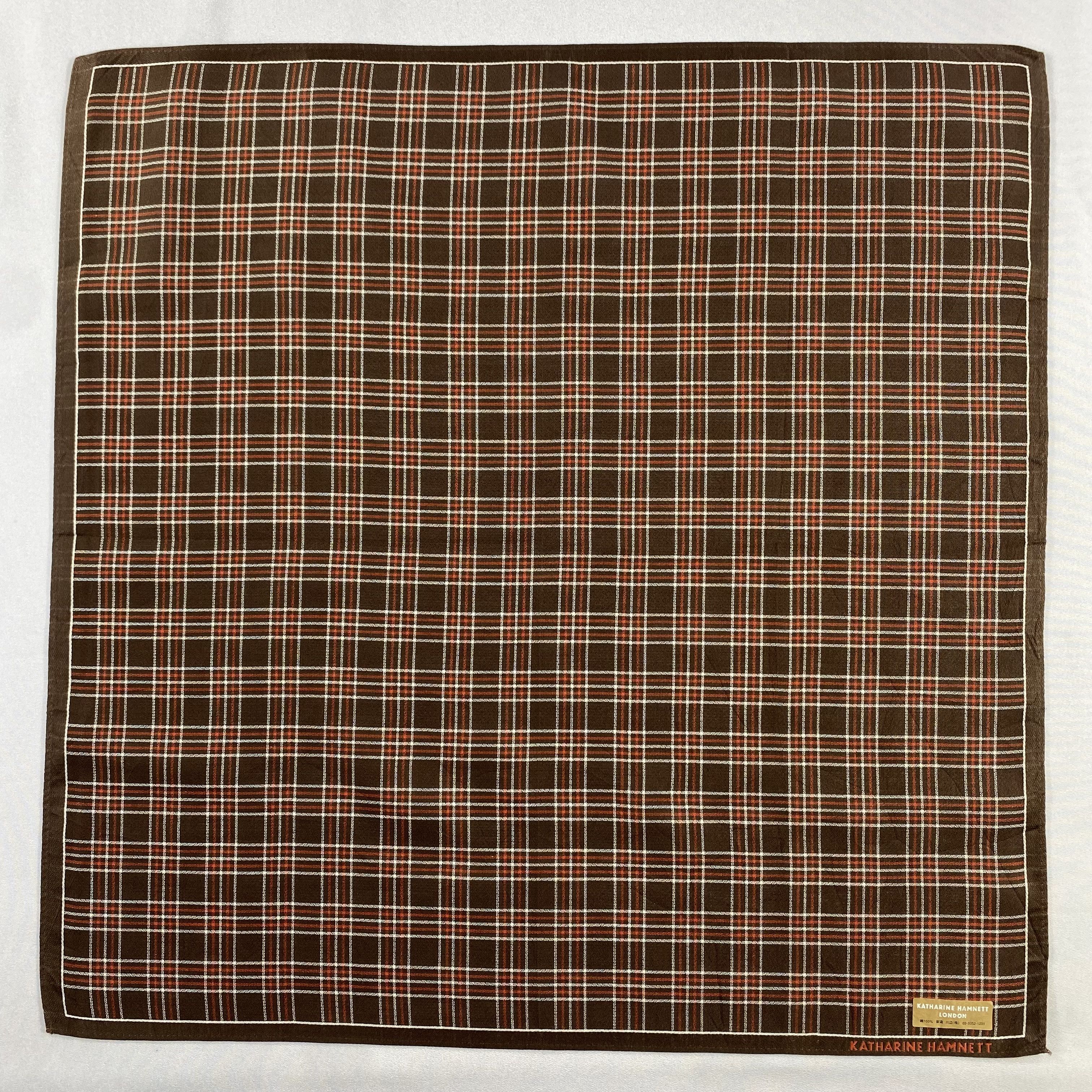 Katharine Hamnett London × Vintage NWT Katharine Hamnett Handkerchief / Neckerchief-P1216 Size ONE SIZE - 1 Thumbnail