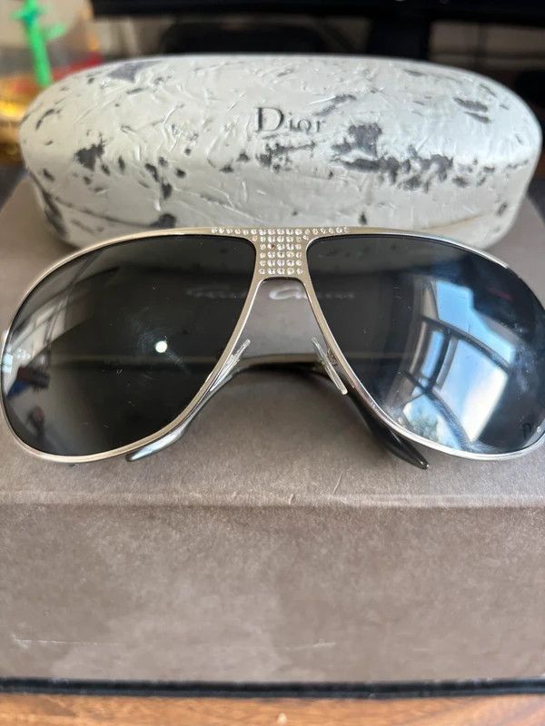 Dior AW05 Dior Homme By Hedi Slimane Aviator Sunglasses Size ONE SIZE - 3 Thumbnail