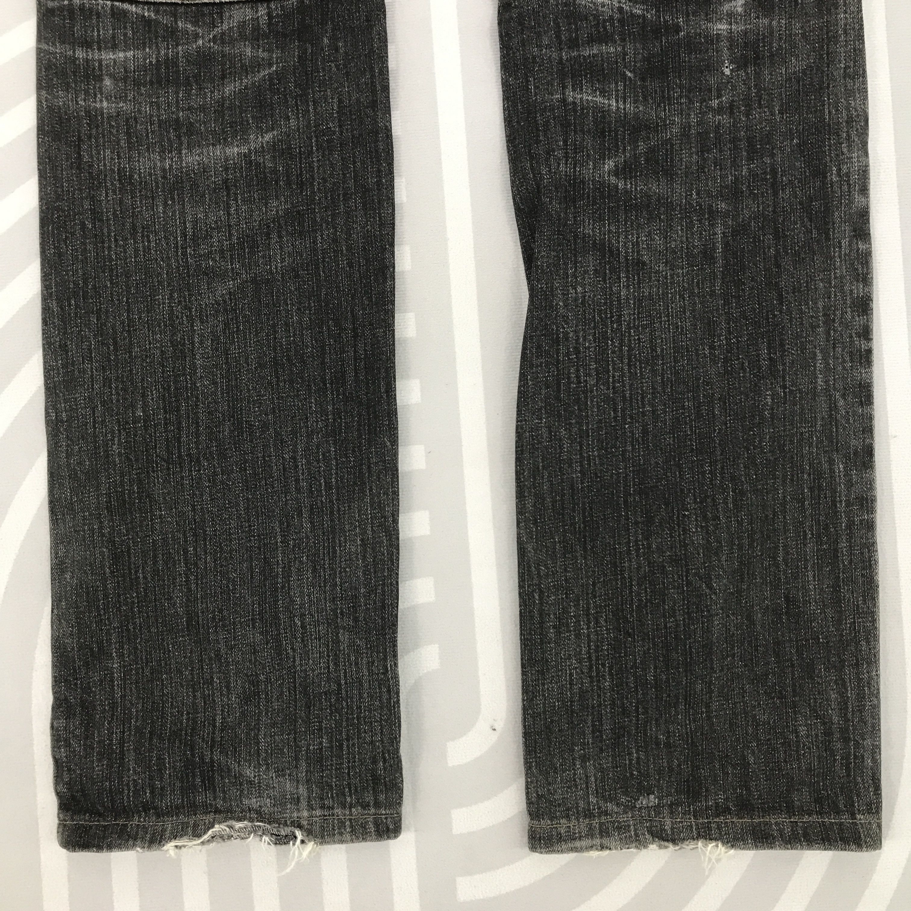 Japanese Brand × Vintage Vintage Edge rupert Distressed Black Denim jeans pant Size US 29 - 6 Thumbnail