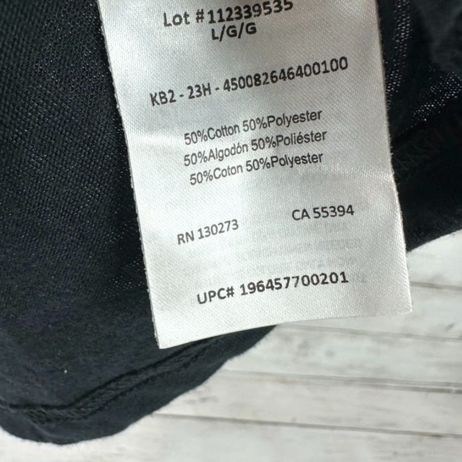 Wrangler Wrangler Women’s T-Shirt Large Black Logo Western Casual Short Sleeve Cotton Blend Size L / US 10 / IT 46 - 5 Thumbnail